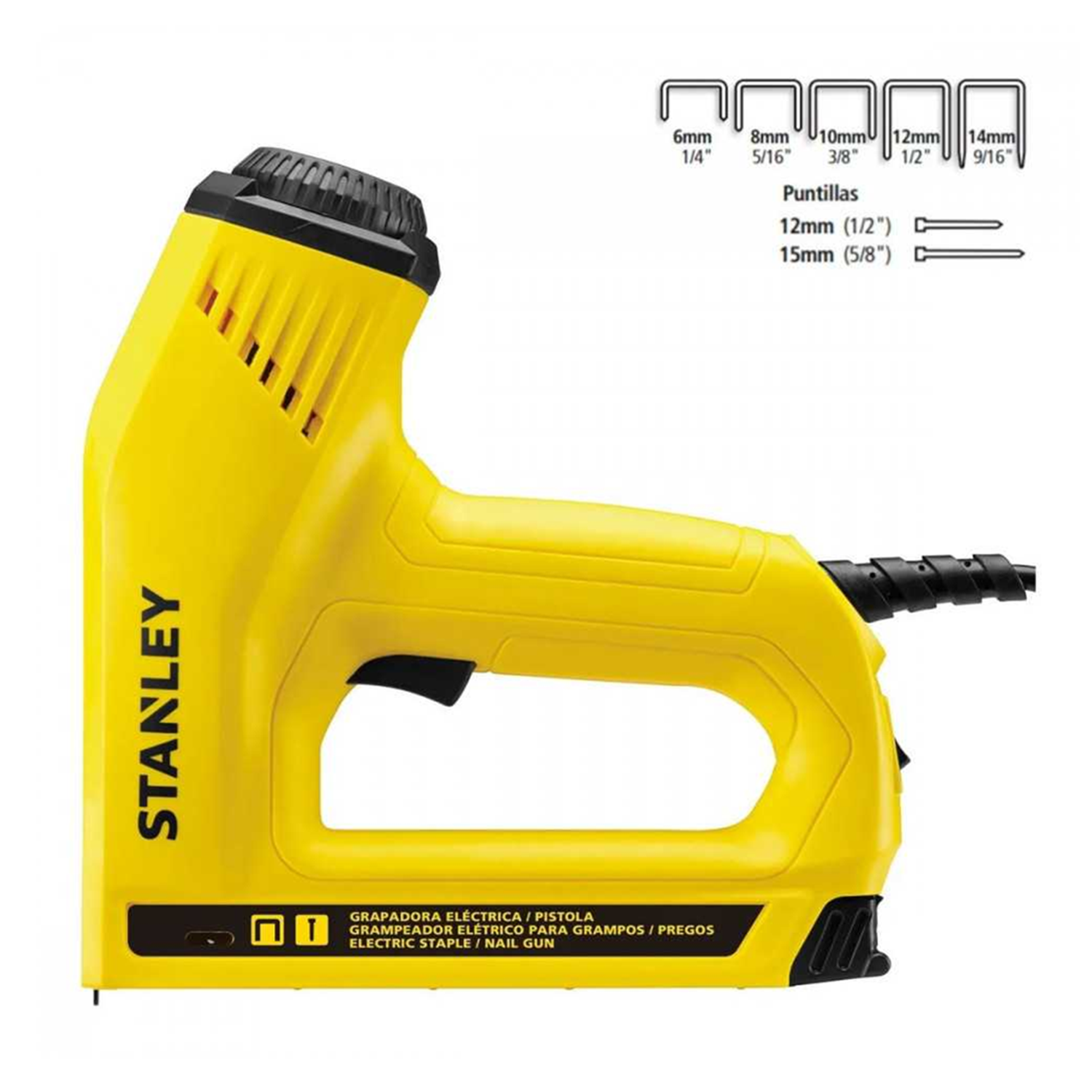 Engrapadora Corchetera / Clavadora Eléctrica Stanley-1
