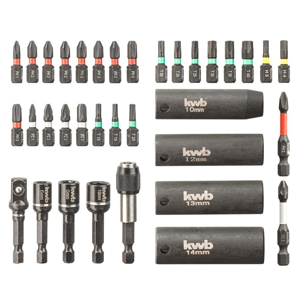 Set Puntas De Impacto Einhell 35 Piezas Kwb 109020-3