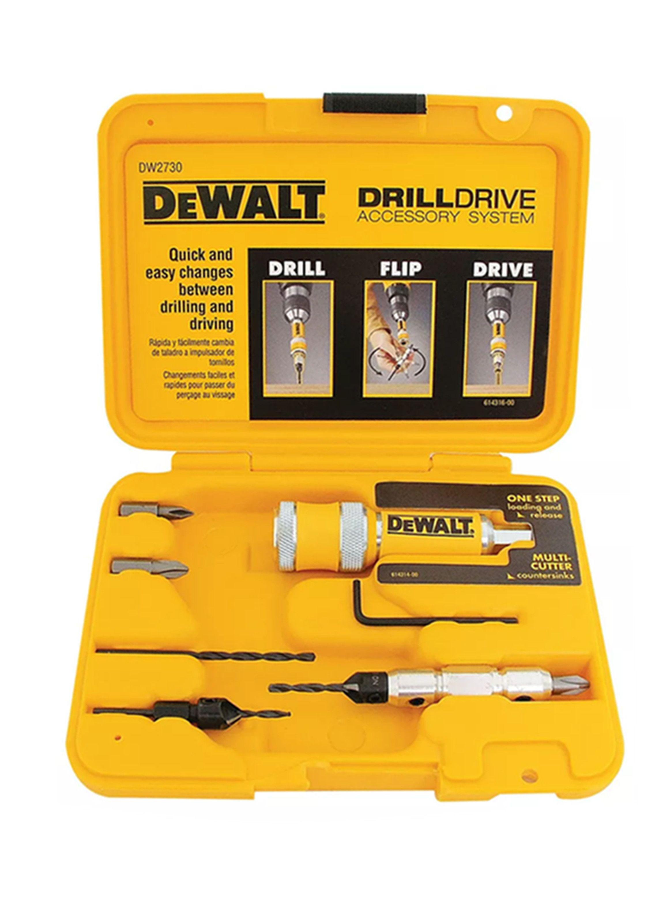 Set Avellanador Para Atornillar 8 Piezas Dewalt Dw2730-0