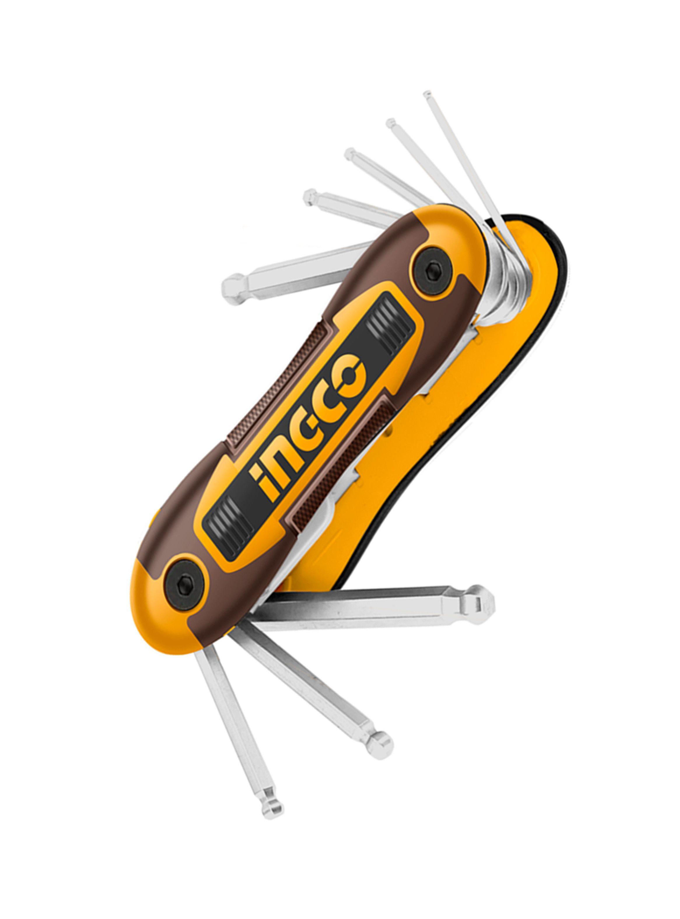 Juego Llaves Allen Hexagonales 2-8mm Ingco Hhk14082-2