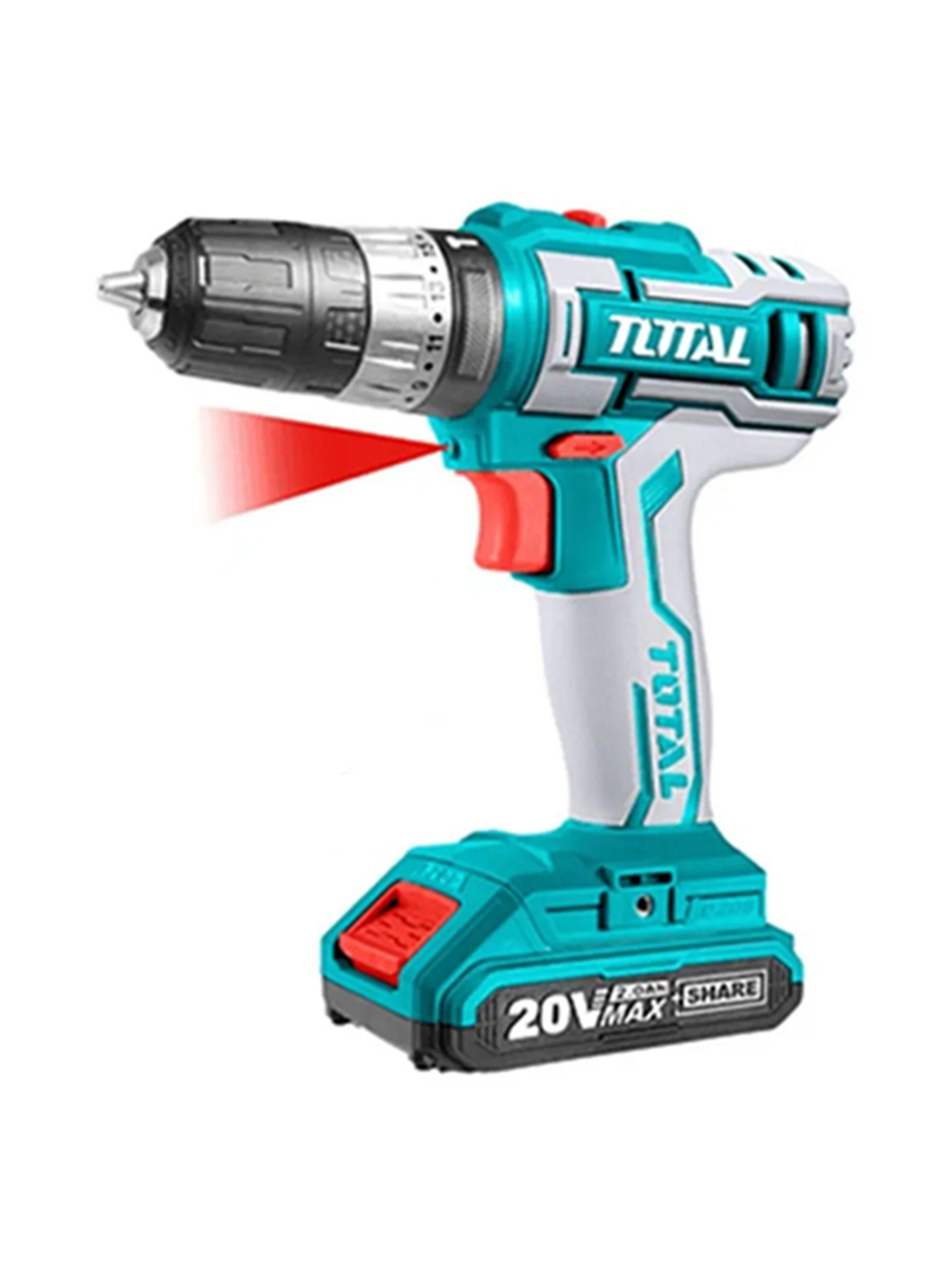 Taladro Atornillador Percutor 10mm 20v 2Bat+ Carg-1