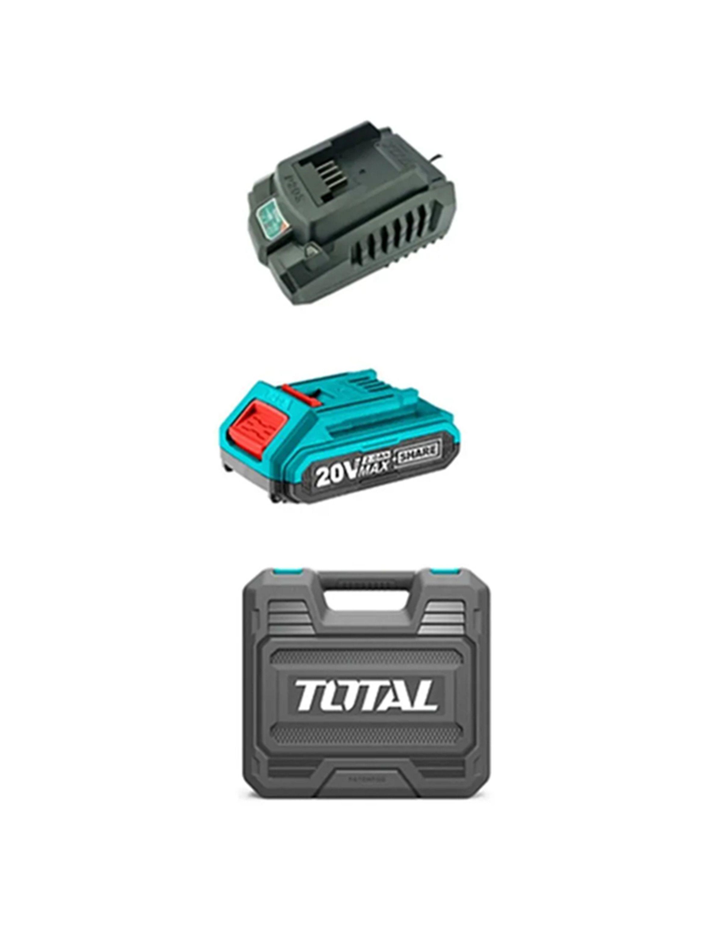 Taladro Atornillador Percutor 10mm 20v 2Bat+ Carg-2