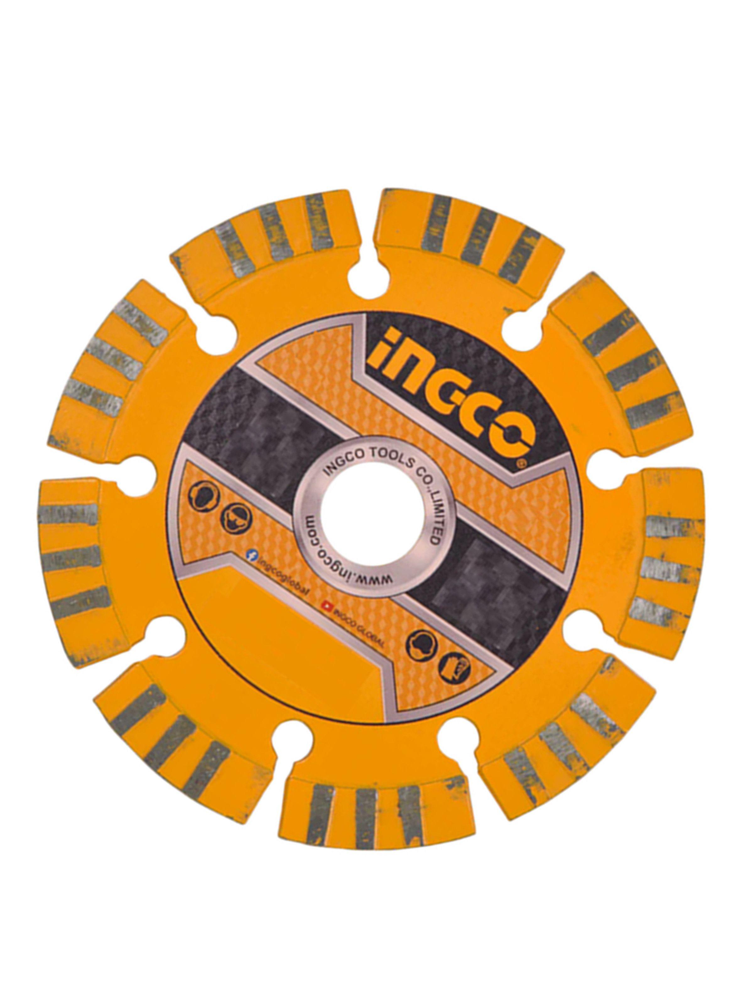 Disco Diamantado Segmentado 5 130mm Ingco Dmd011301-1