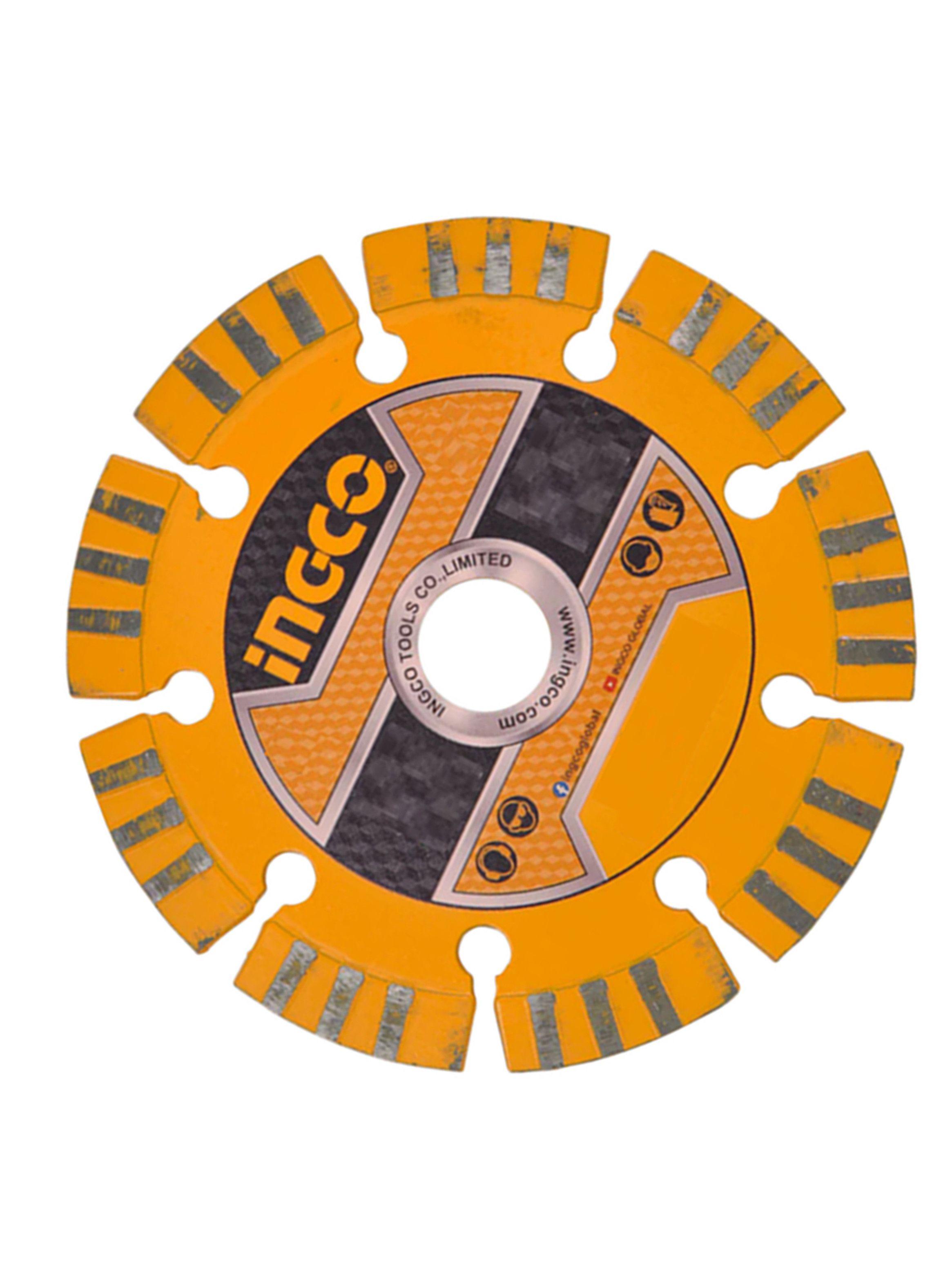 Disco Diamantado Segmentado 5 130mm Ingco Dmd011301-2