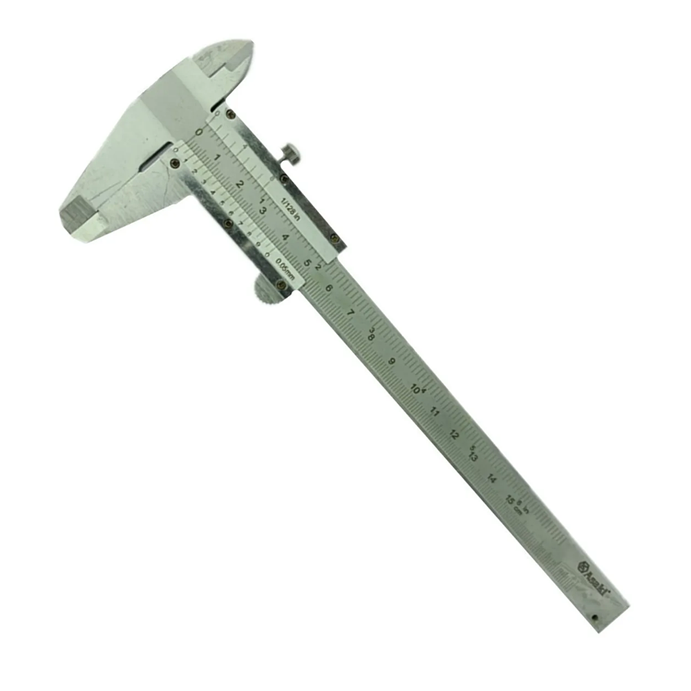 Pie De Metro Analogo 150mm 6 Pulgadas Ask09396-0