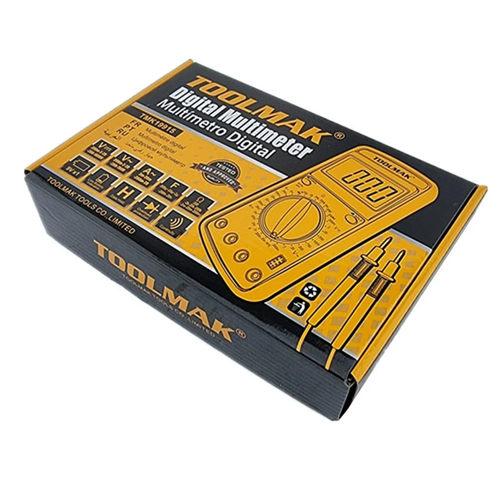 Tester Multitester Multimetro Digital Pantalla Tmk-2