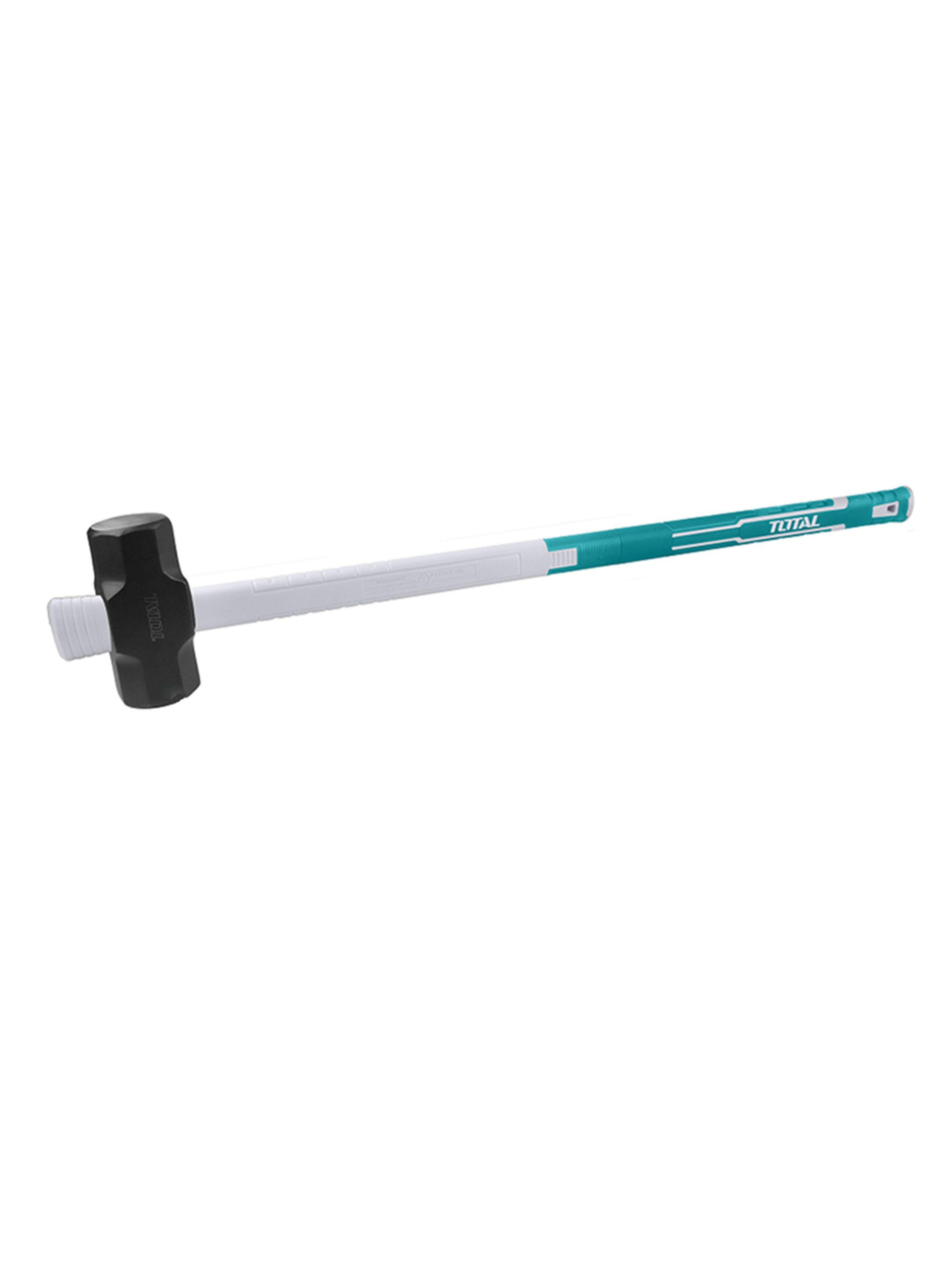Combo Martillo Mazo Mango Fibra De Vidrio 10lbs Total-0