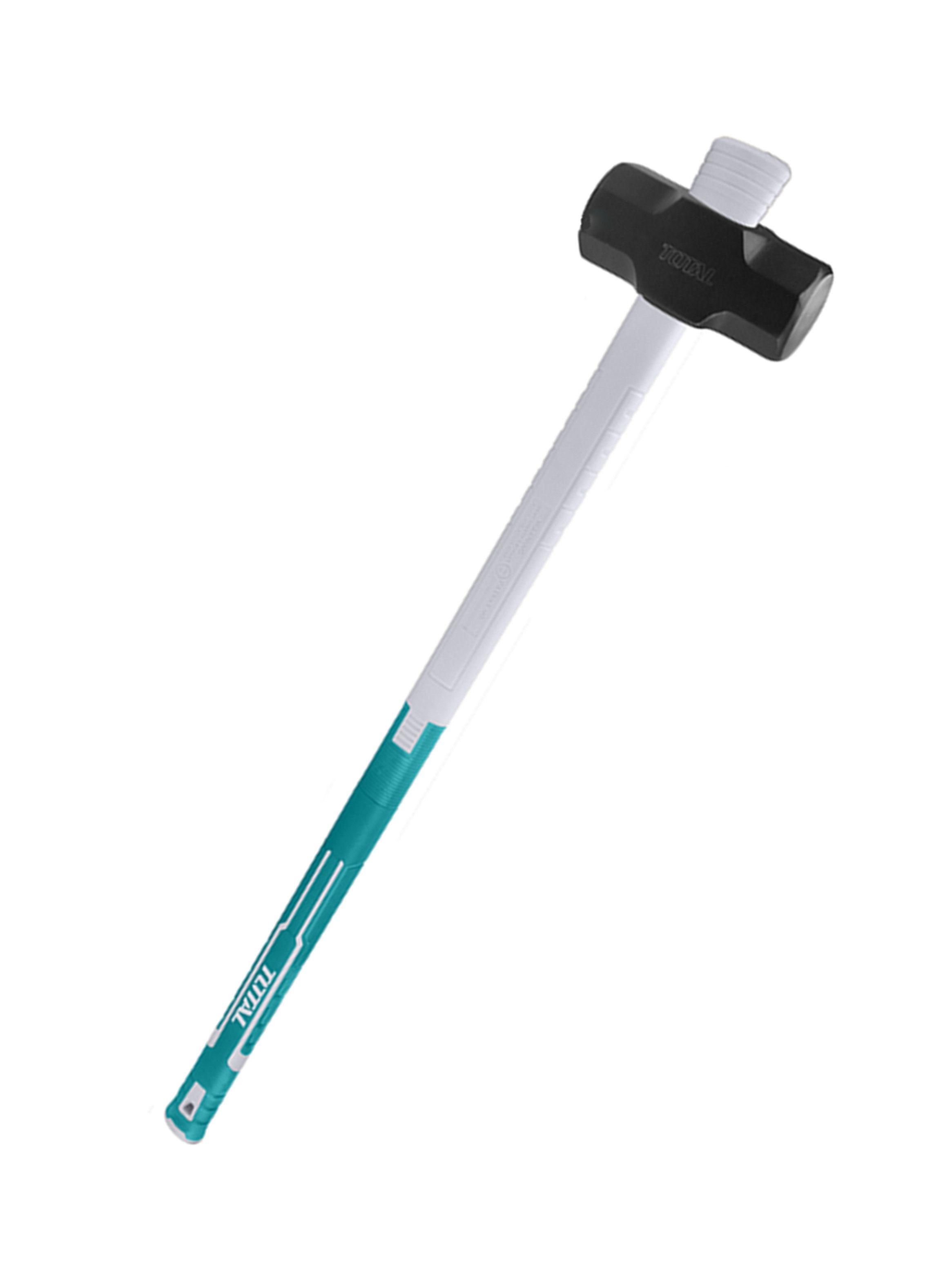 Combo Martillo Mazo Mango Fibra De Vidrio 10lbs Total-2