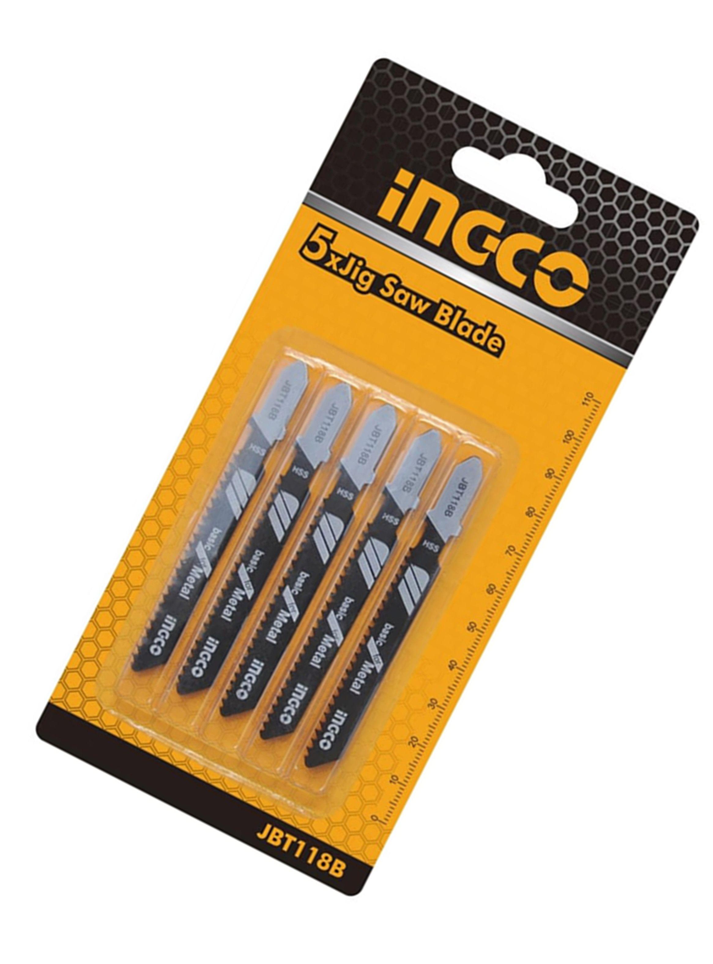 Set Jgo De Hojas Para Sierra Caladora P/ Metal 5 Pcs Ingco  -1