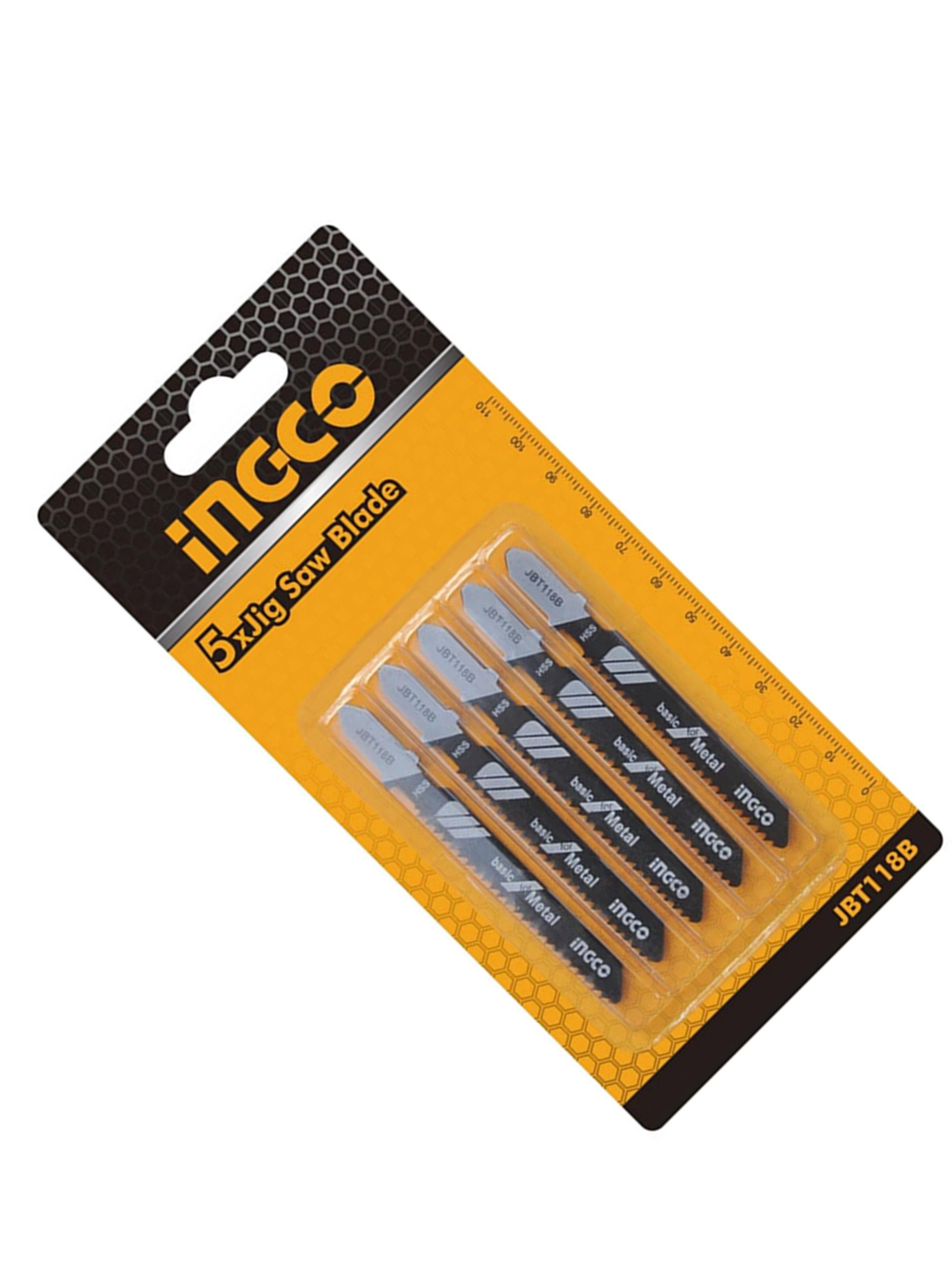 Set Jgo De Hojas Para Sierra Caladora P/ Metal 5 Pcs Ingco  -2
