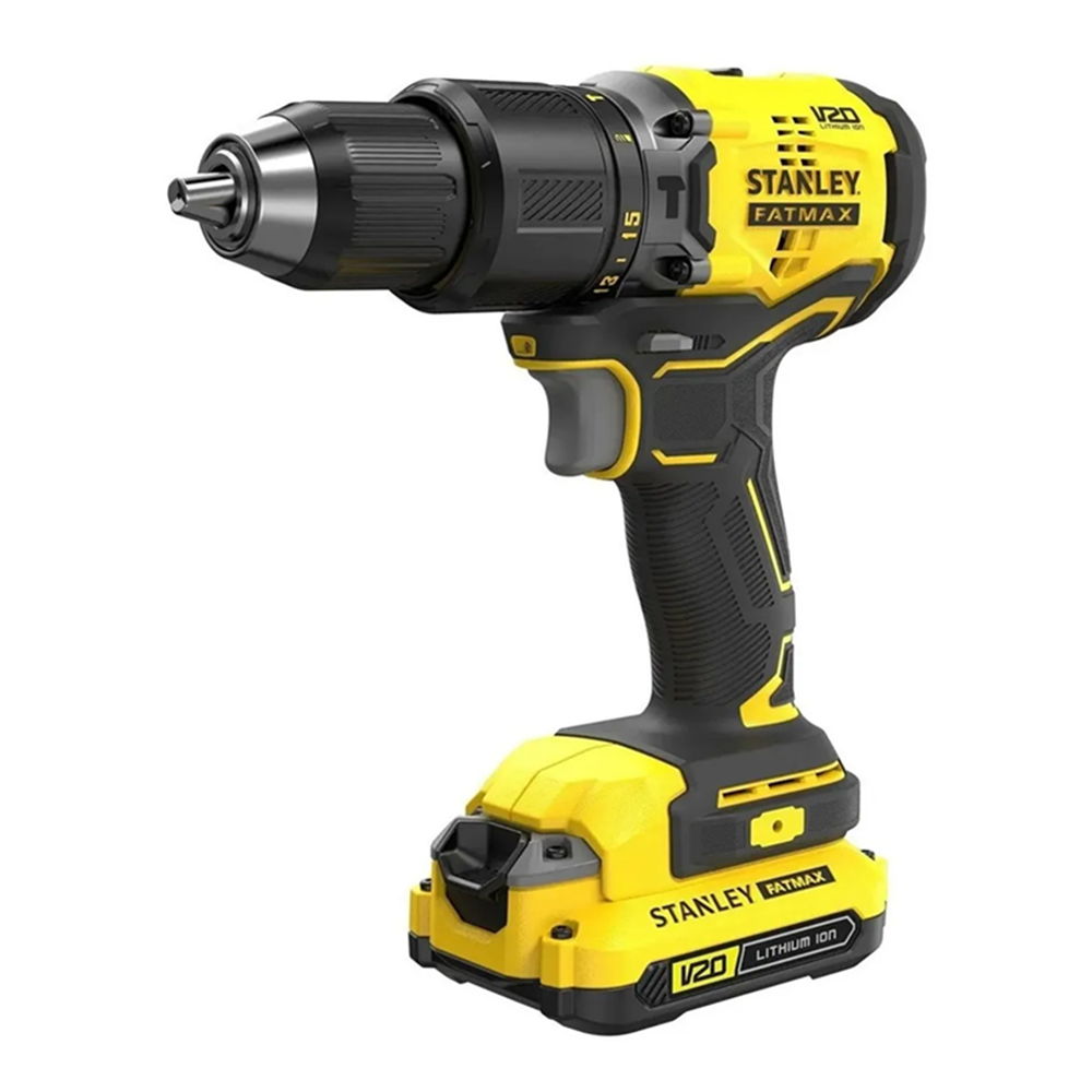 Taladro Atornillador Percutor 13mm 20v 2Bat+ Carg-1