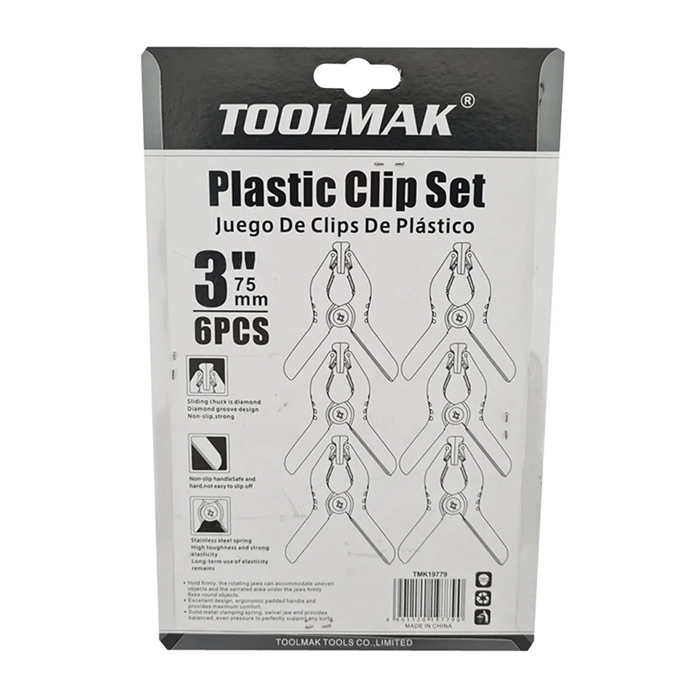 Pinzas Abrazaderas Con Resorte P/ Carpinteria Tmk-1