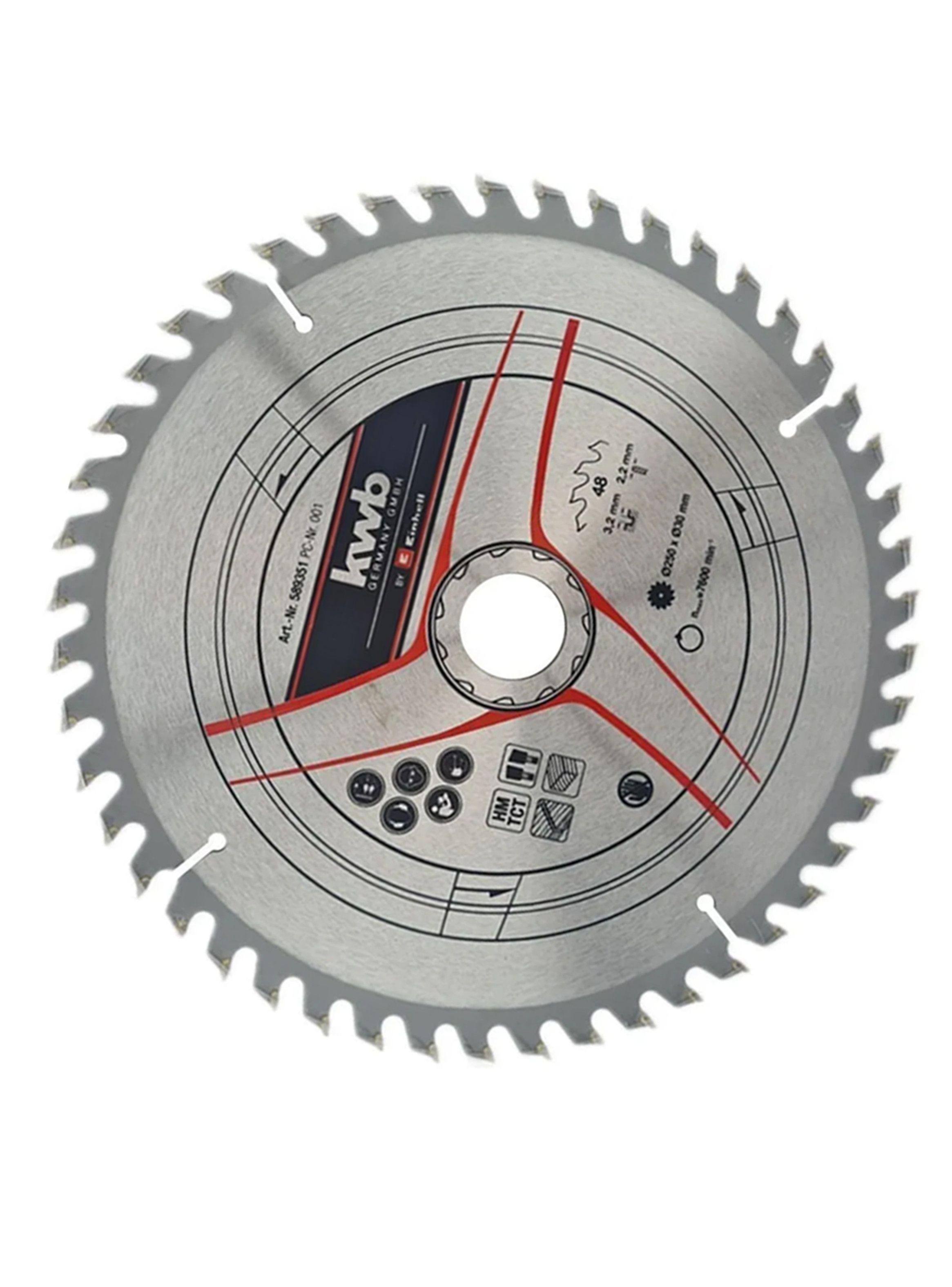 Disco Banco Sierra 250x30mm 48 Dientes Kwb 589351-2