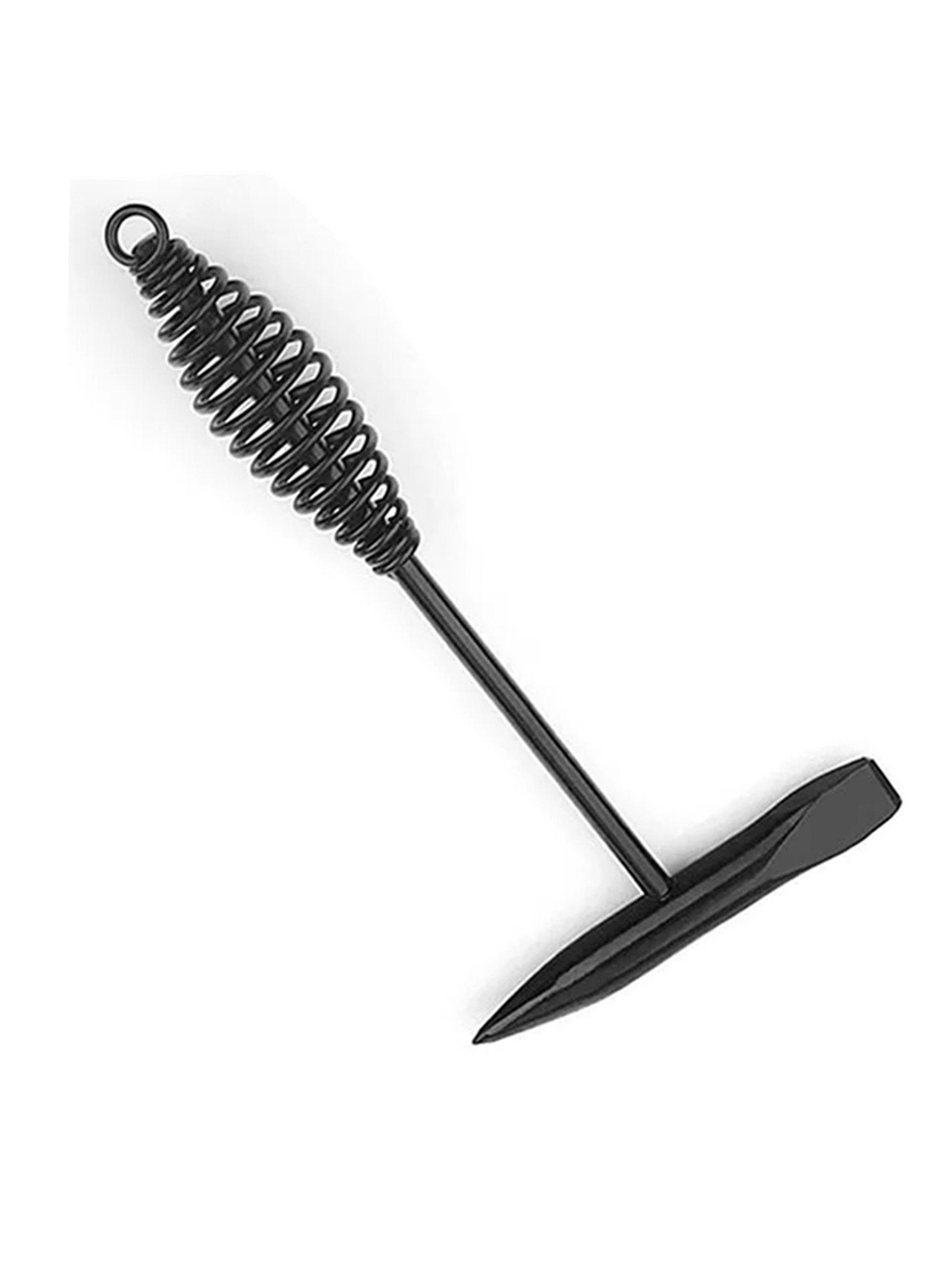 Martillo Picasal Soldador Quita Escoria Mango C/resorte-2