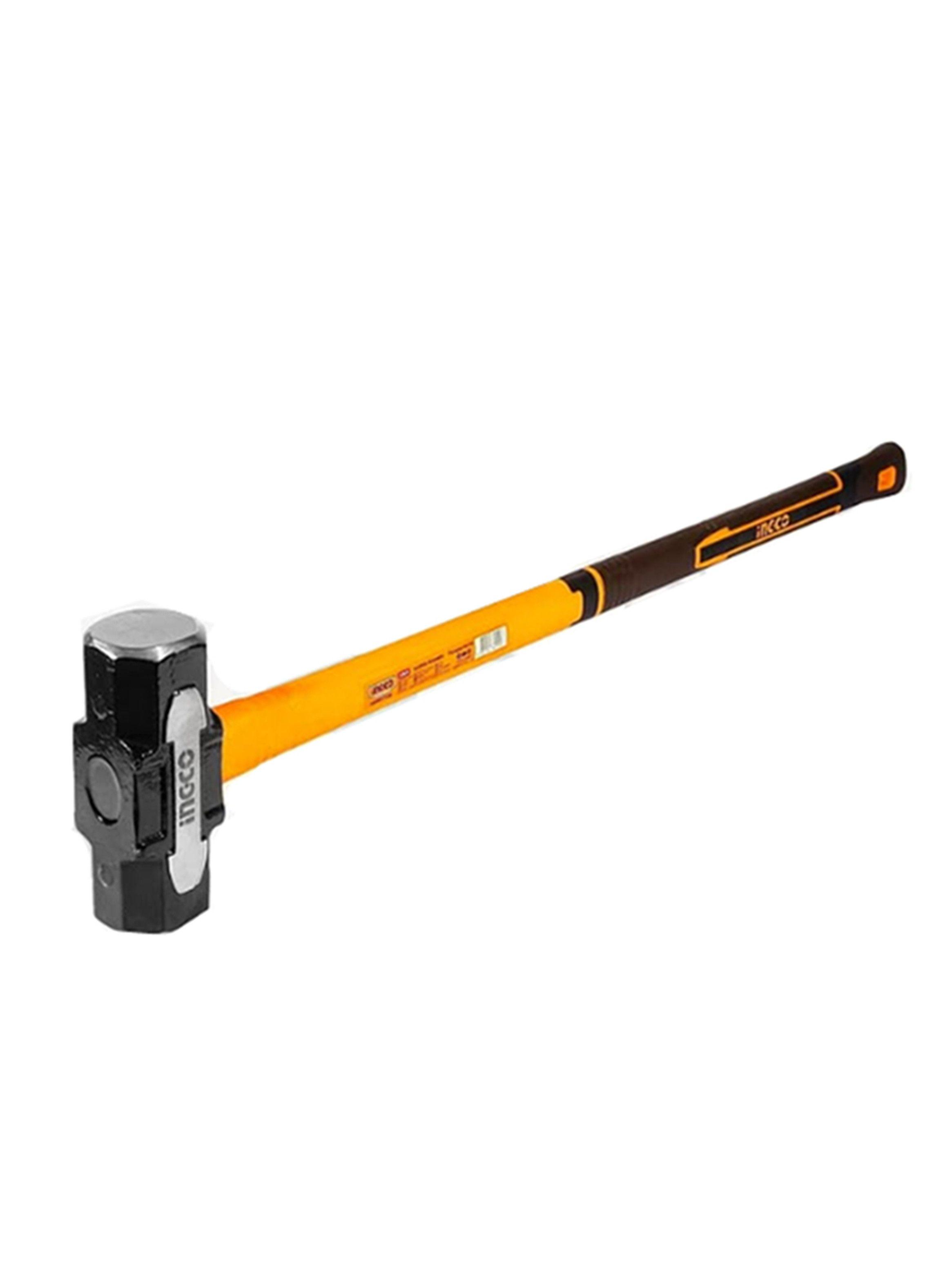 Combo Martillo Mazo Mango Fibra De Vidrio 12lbs Hsm81598-0