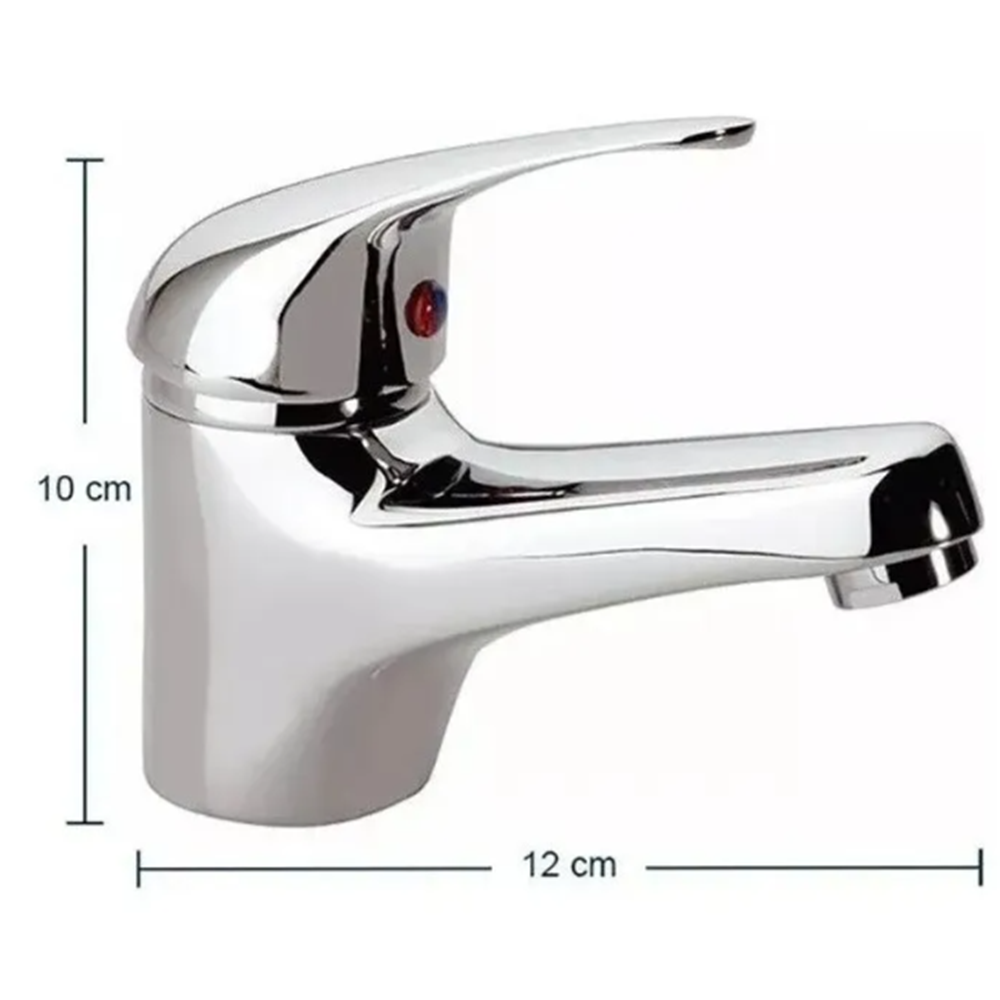 Llave Monomando Lavamanos Lavatorio Cromado-1