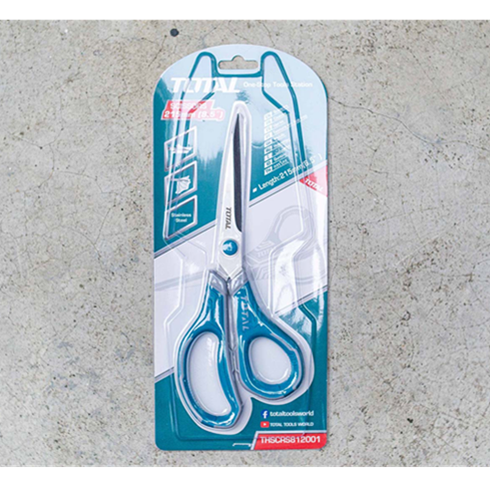 Tijera Multiuso 8.5 Pulg Acero Inoxidable Total-1