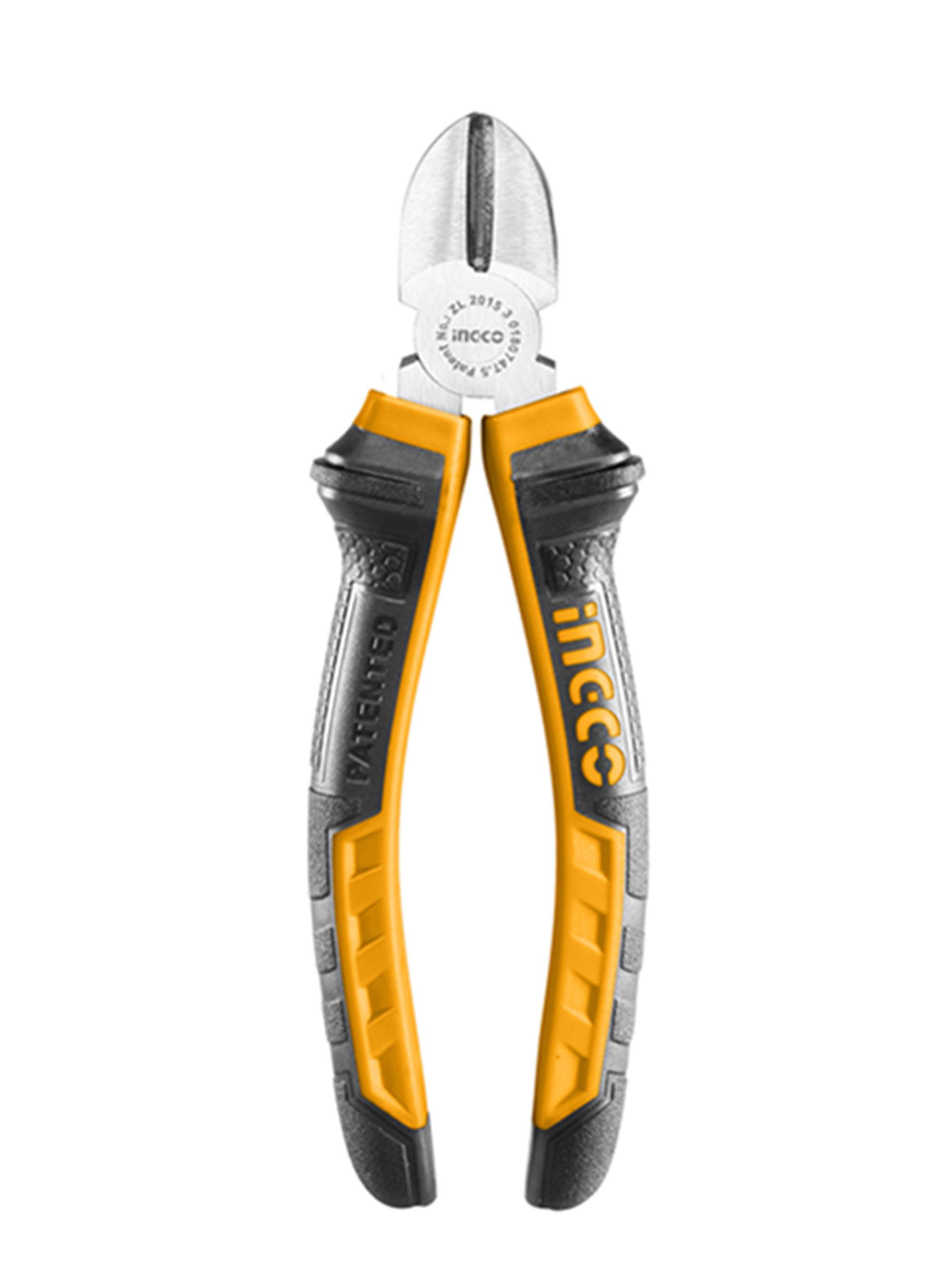 Alicate Corte Diagonal 6 Pulgadas (160mm) Ingco Hdcp08168-0