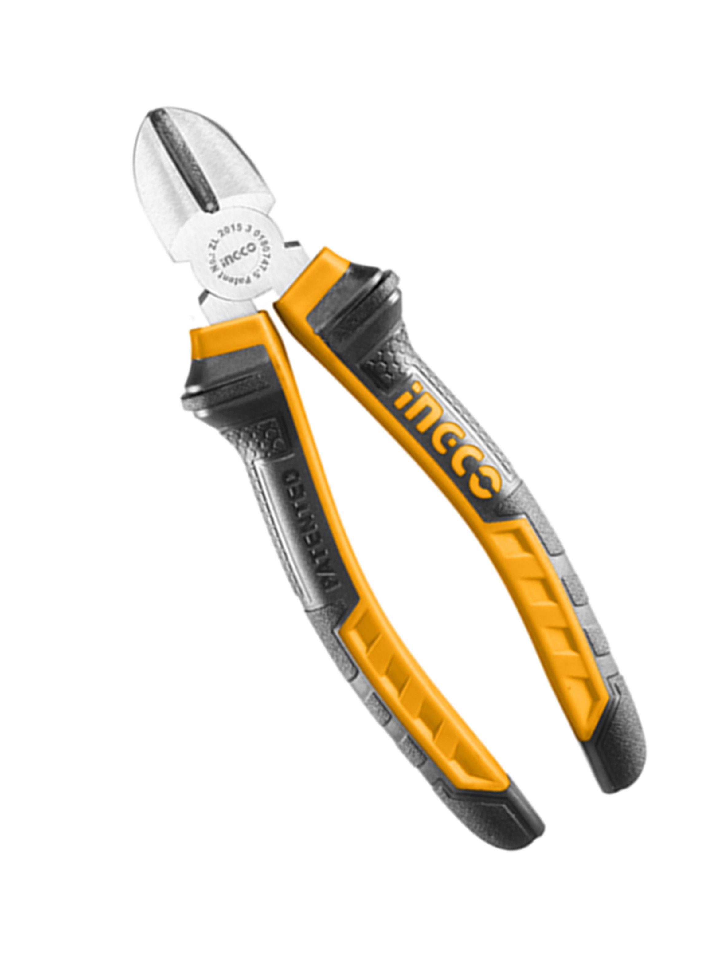 Alicate Corte Diagonal 6 Pulgadas (160mm) Ingco Hdcp08168-1