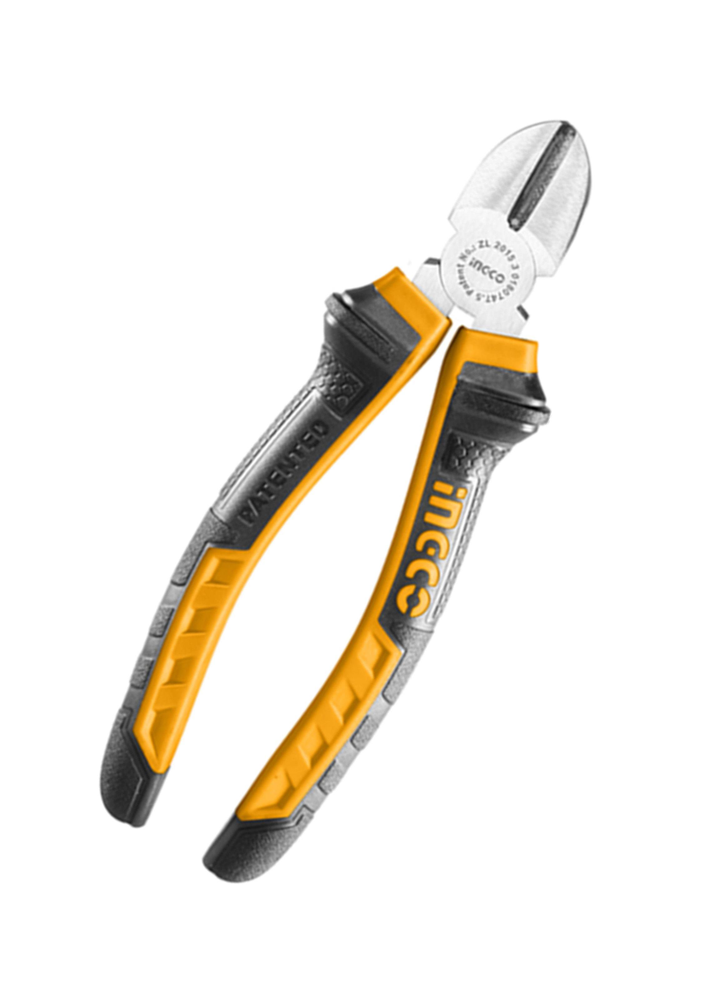 Alicate Corte Diagonal 6 Pulgadas (160mm) Ingco Hdcp08168-2