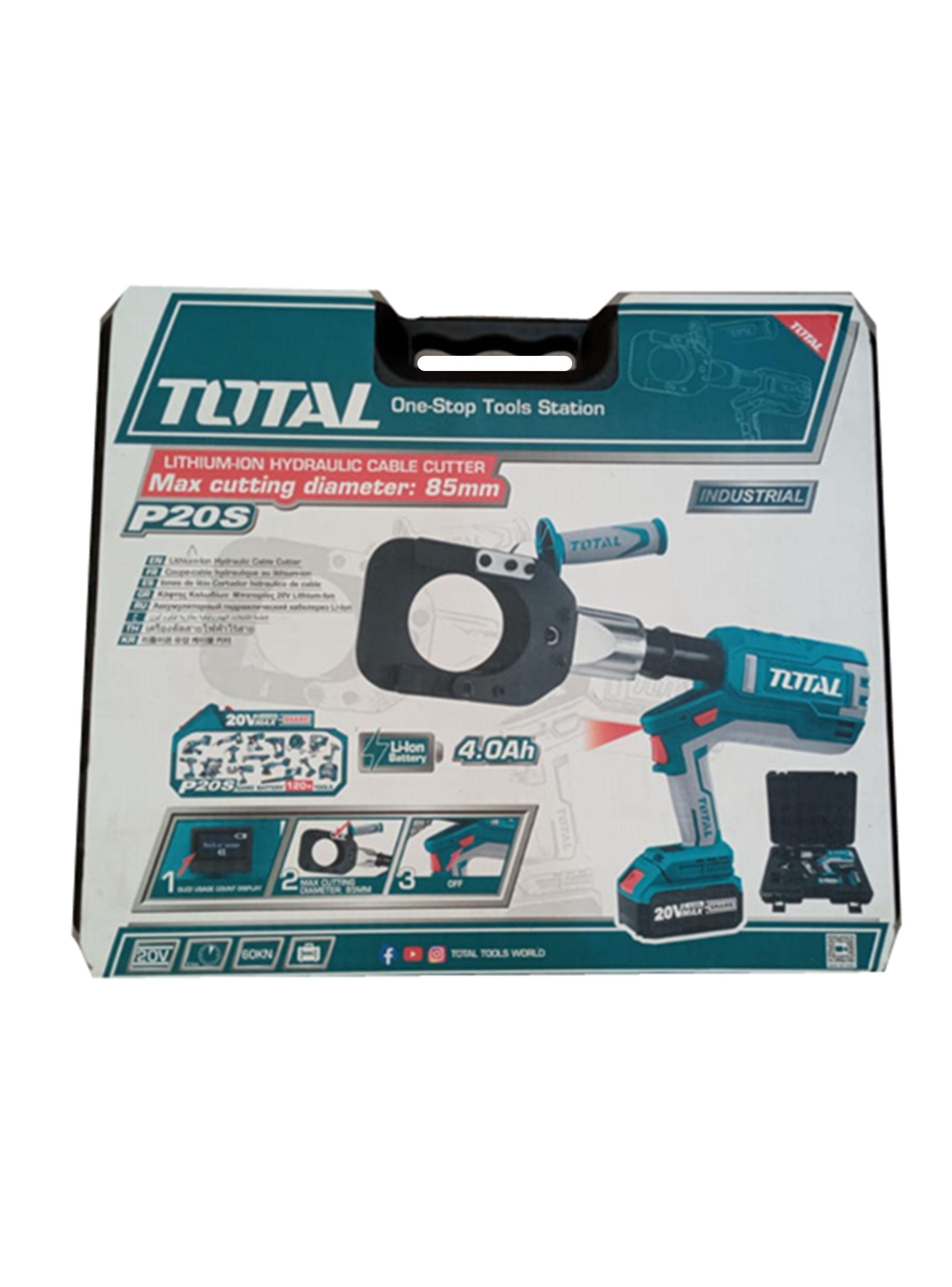 Cortador Corta Cables Hidráulico 20v Bat+ Carg Total-2
