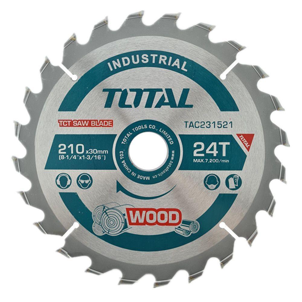 Disco Corte Sierra 8 1/4 210mm 24 Dientes Total-0