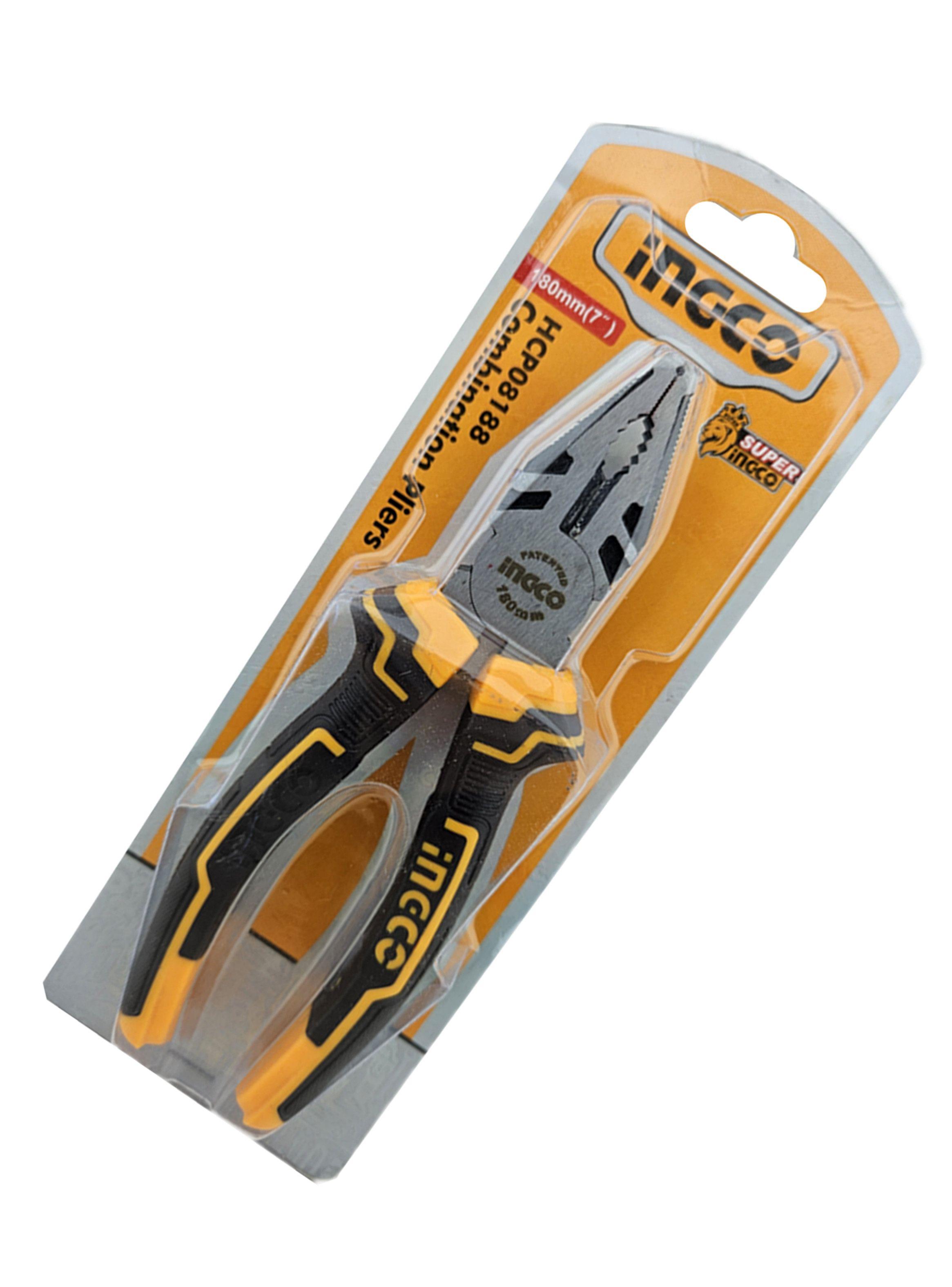 Alicate Pinza Universal 7 Pulgadas (180mm) Ingco Hcp08188-2