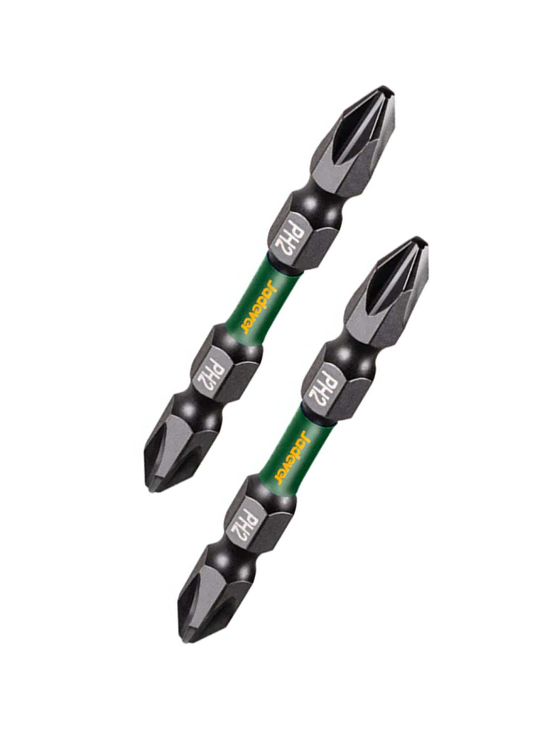 Punta Phillips Impacto S2 Ph2 65mm 2 Pcs Jadever Jdsv3k62-2