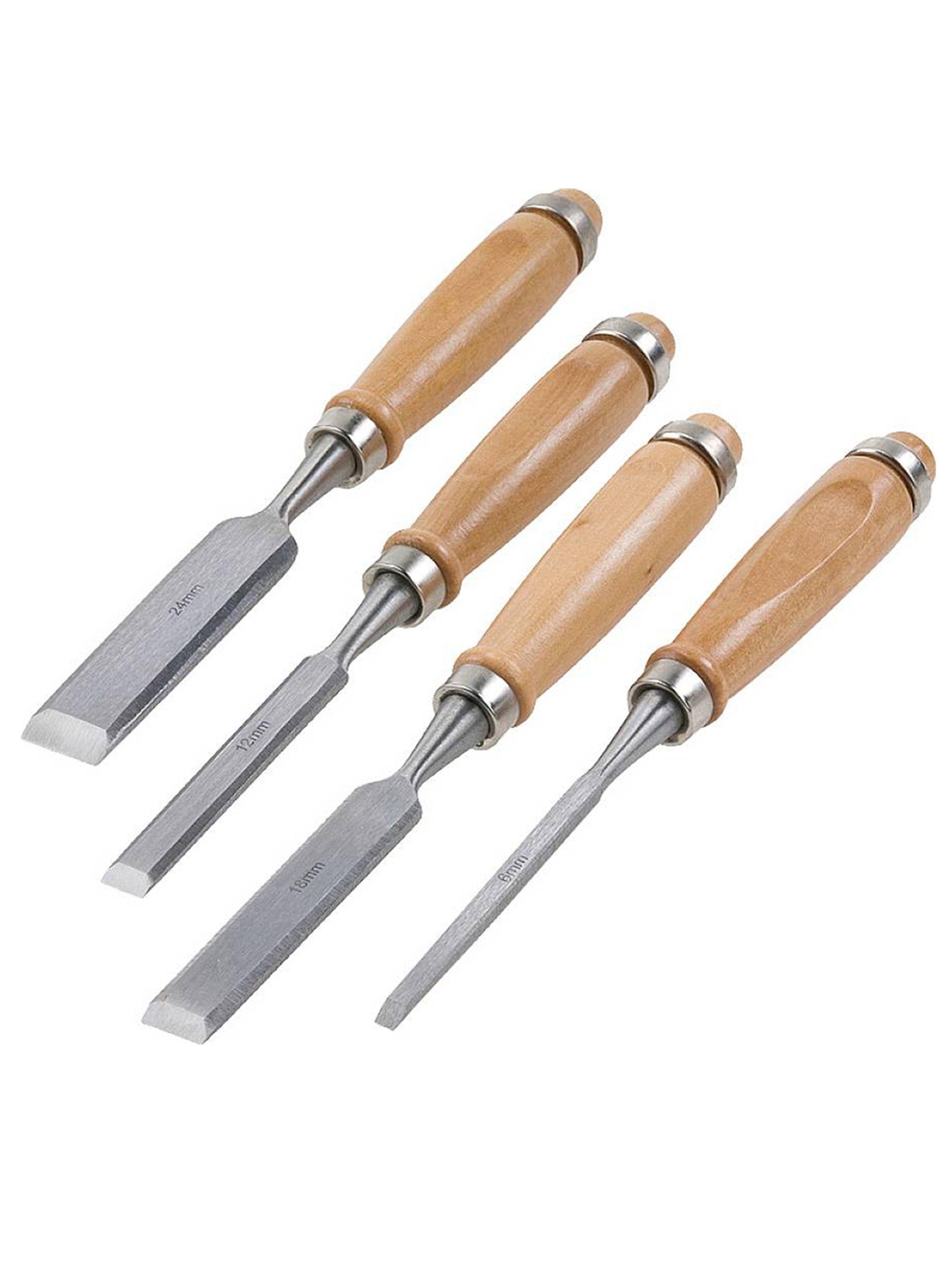 Kit Set Juego De Cinceles Formon Madera 4 Piezas Kwb 455400-0