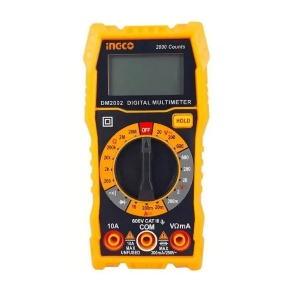 Multimetro Multitester Digital Ingco Dm2002-0