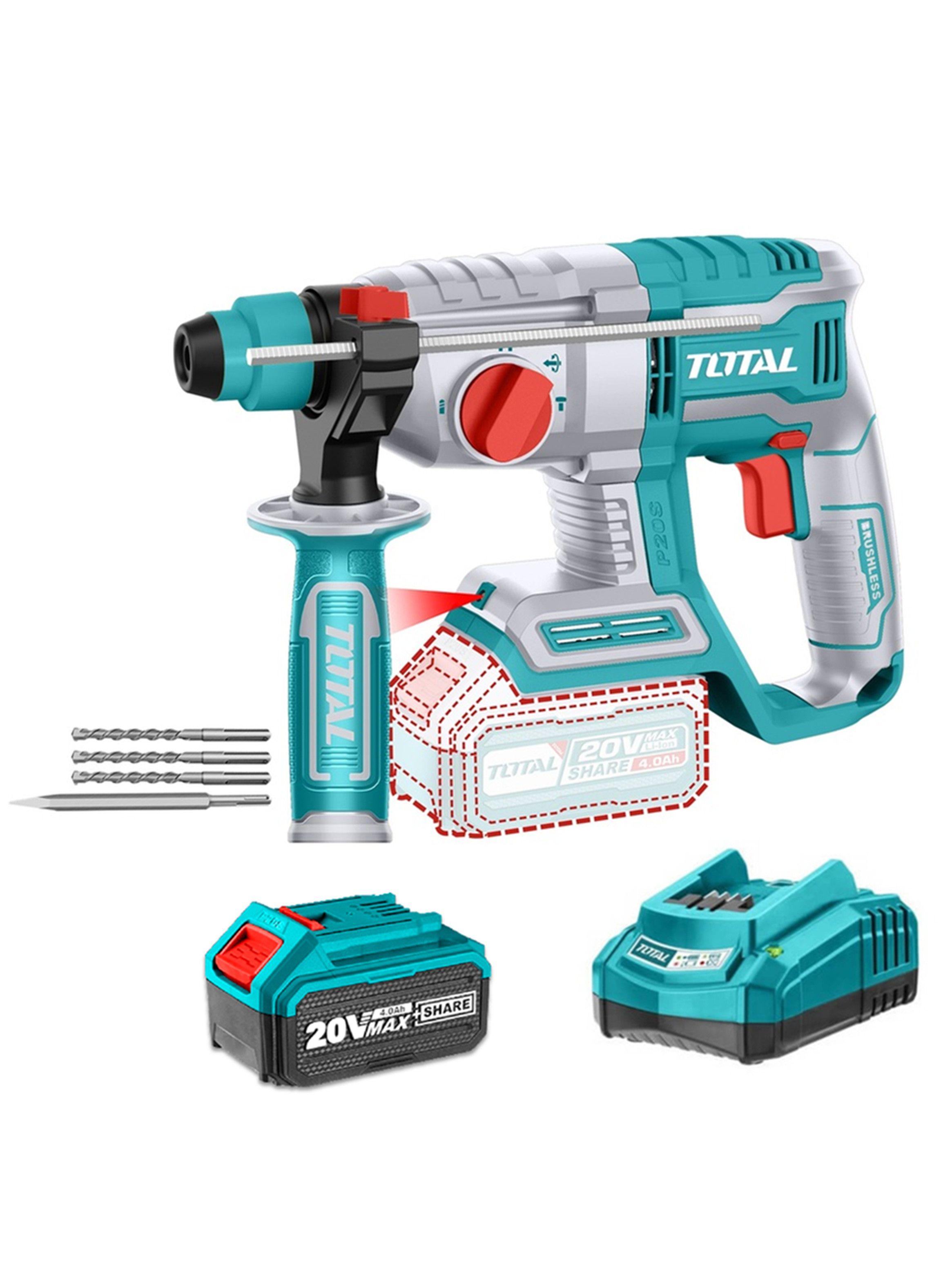 Rotomartillo 20v Sds Plus Bat + Carg Total Trhli20208-0