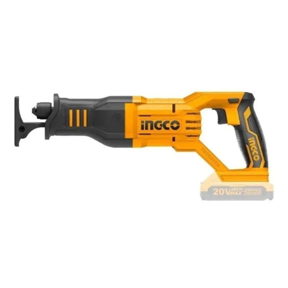 Sierra Sable Inalambrica 20v Bat + Cargador Ingco-0