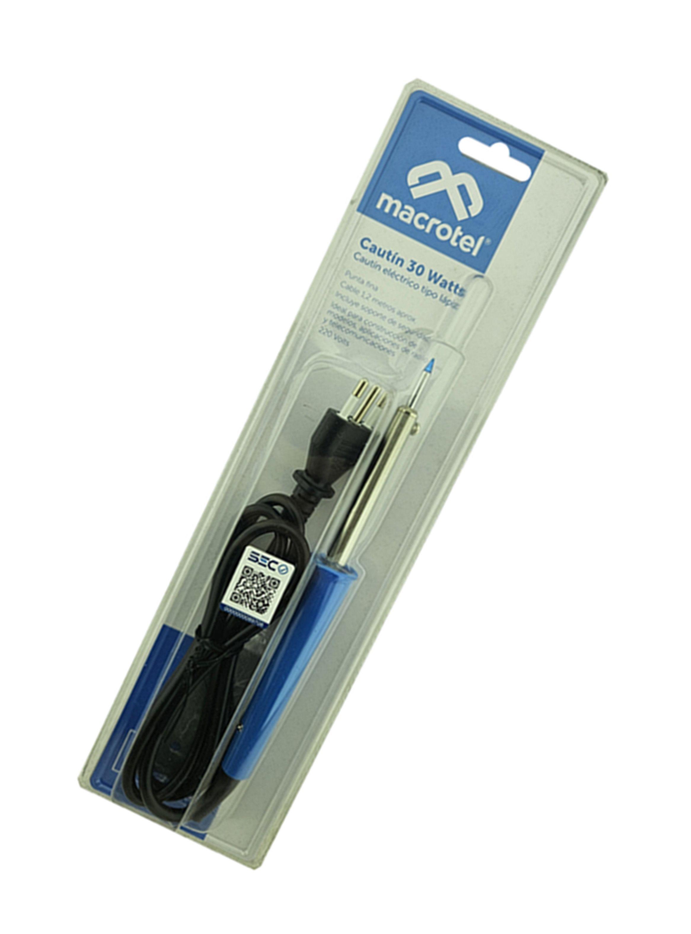 Cautin Eléctrico Tipo Lapiz Para Soldar 30 Watts Macrotel-1