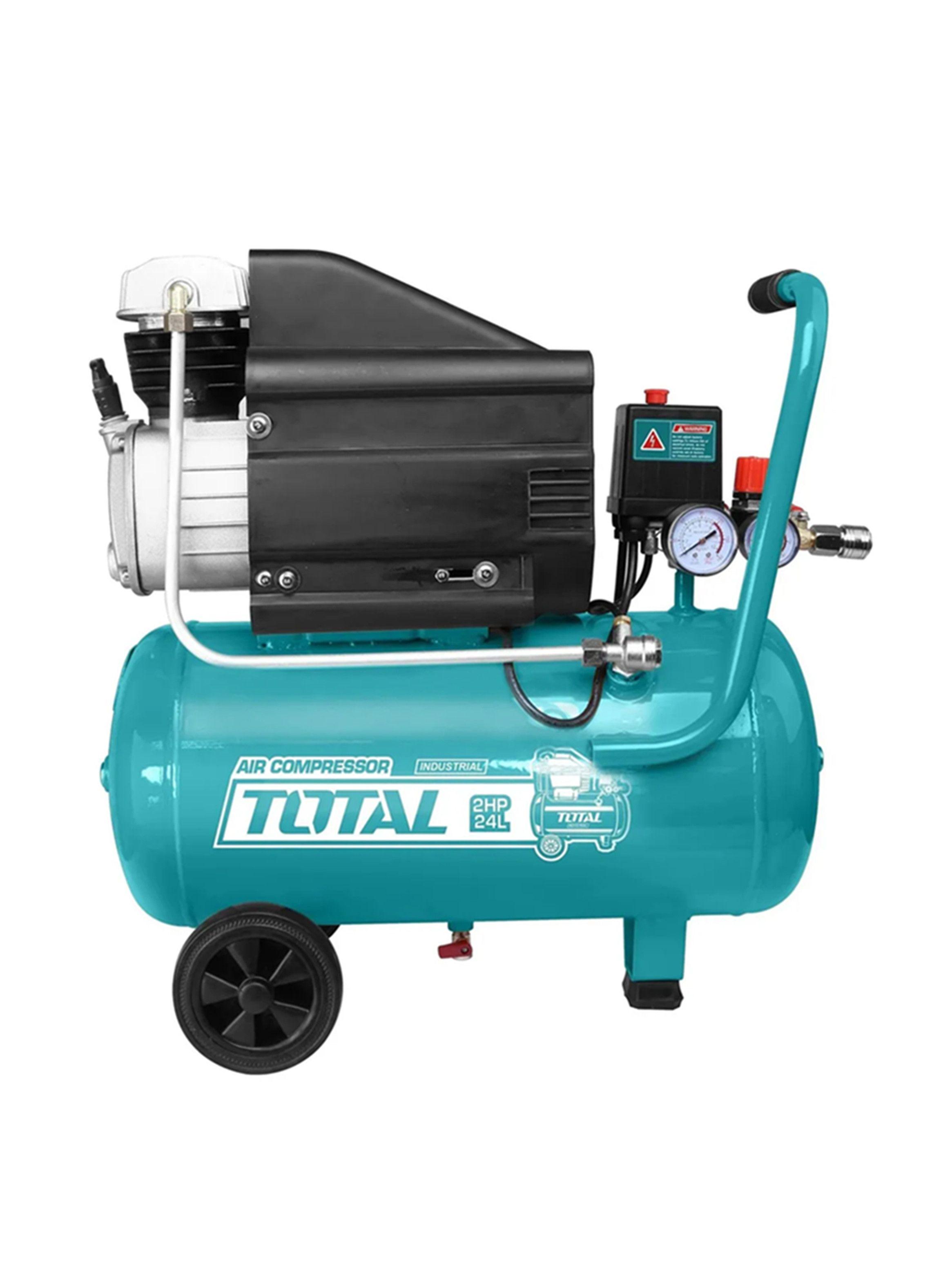Compresor De Aire 24lts / 2 Hp / Total Tc120246-0