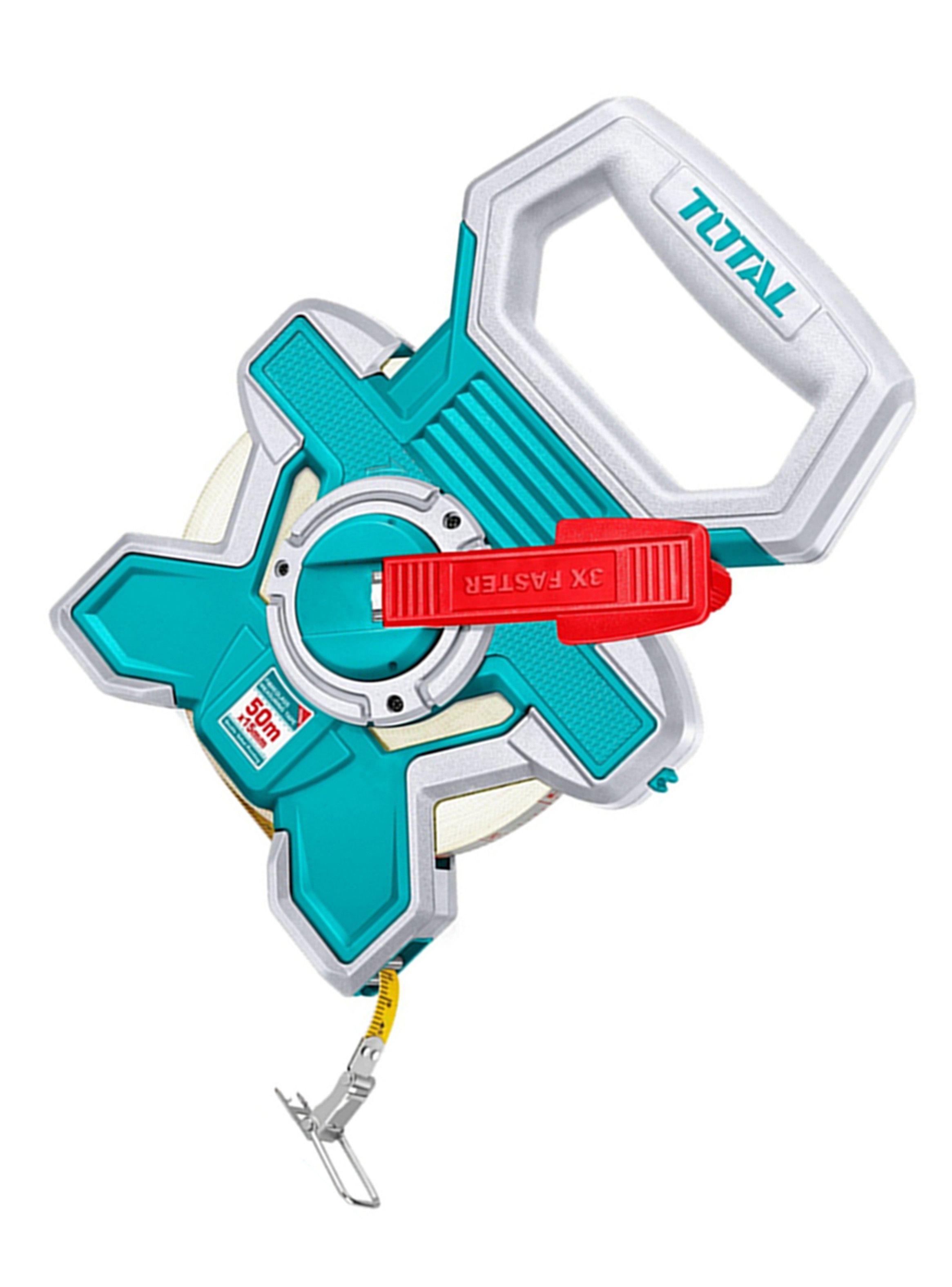 Huincha De Medir Fibra 50mts Total Tmtf18506-2