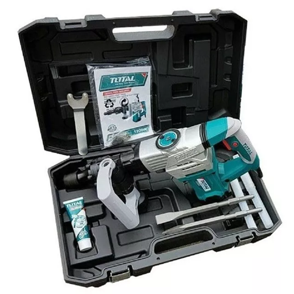 Martillo Demoledor Cincelador 1300w 6kg Total Th213006-3
