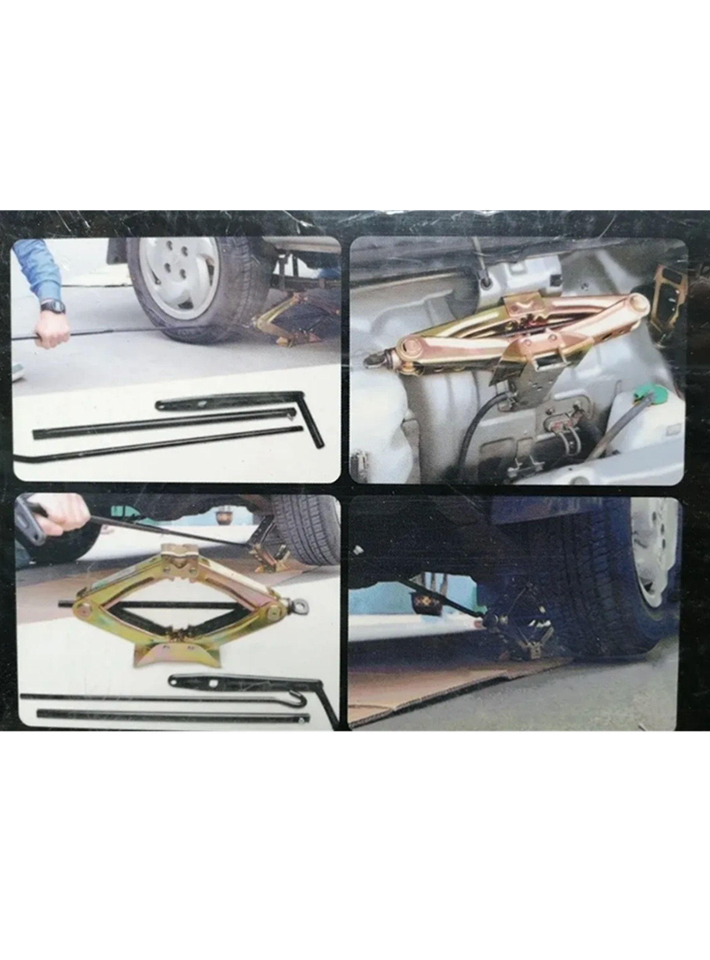 Gata Tipo Tijera Auto 2 Toneladas Crownman-2