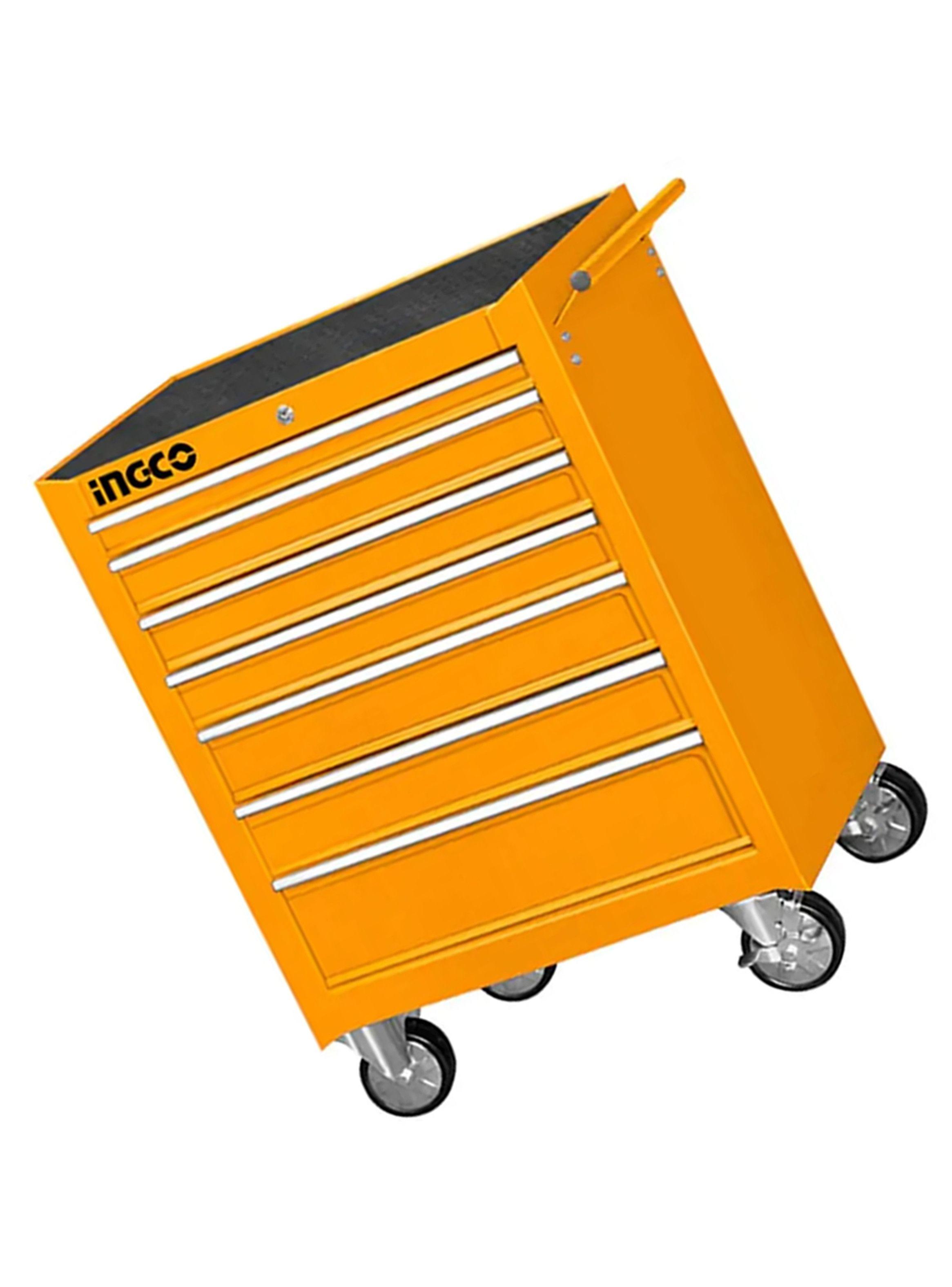 Carro Caja Gabinete Metalico P/ Herramientas 7 Cajones Ingco-1