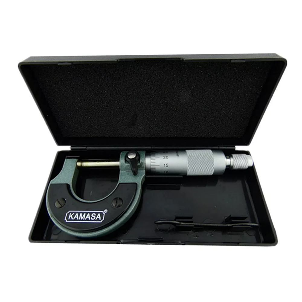 Micrometro Exterior 0-25mm 0.01mm Kamasa-0