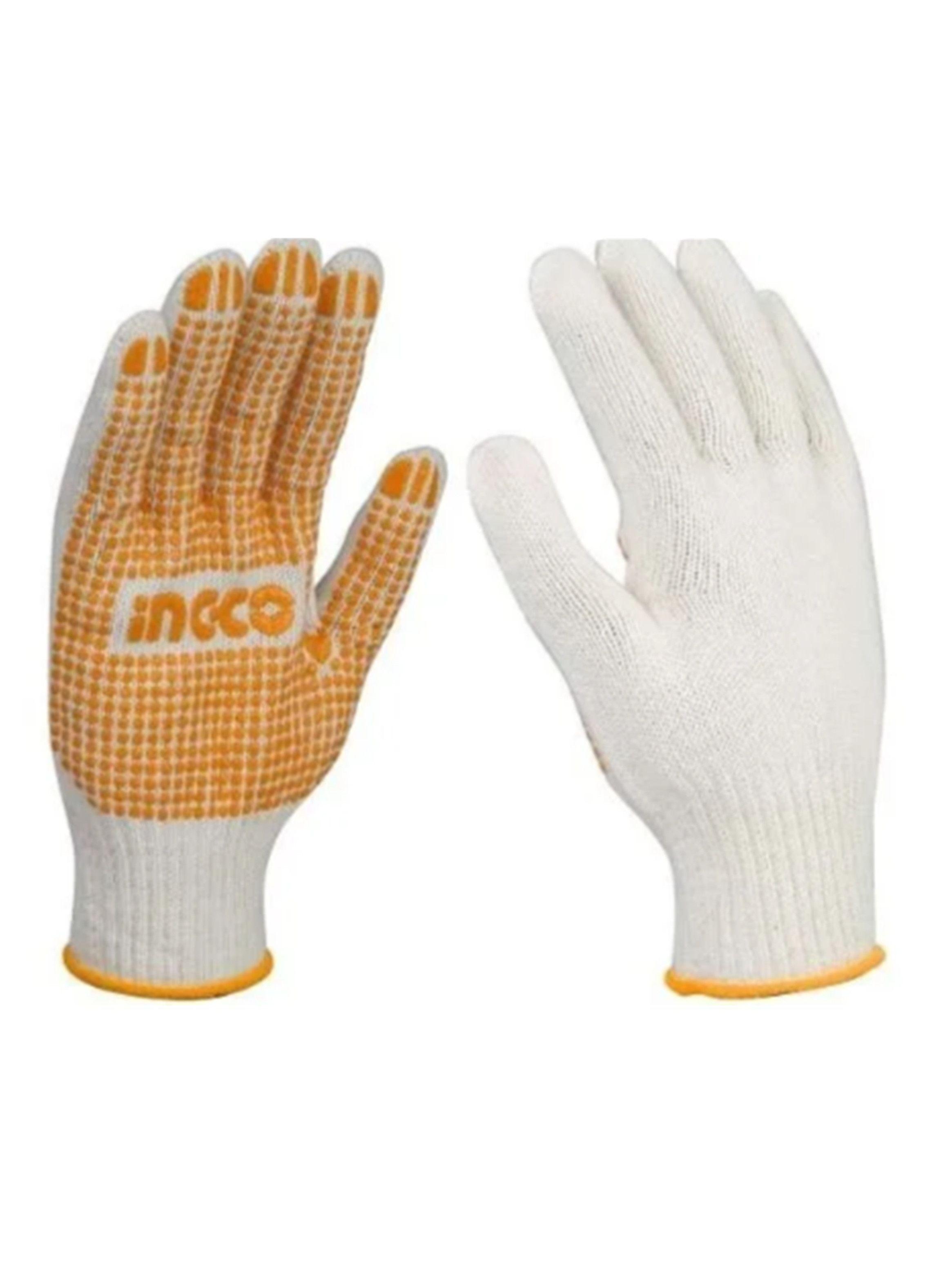 Pack12 Par Guantes Hilo Palma Antideslizante Ingco-0