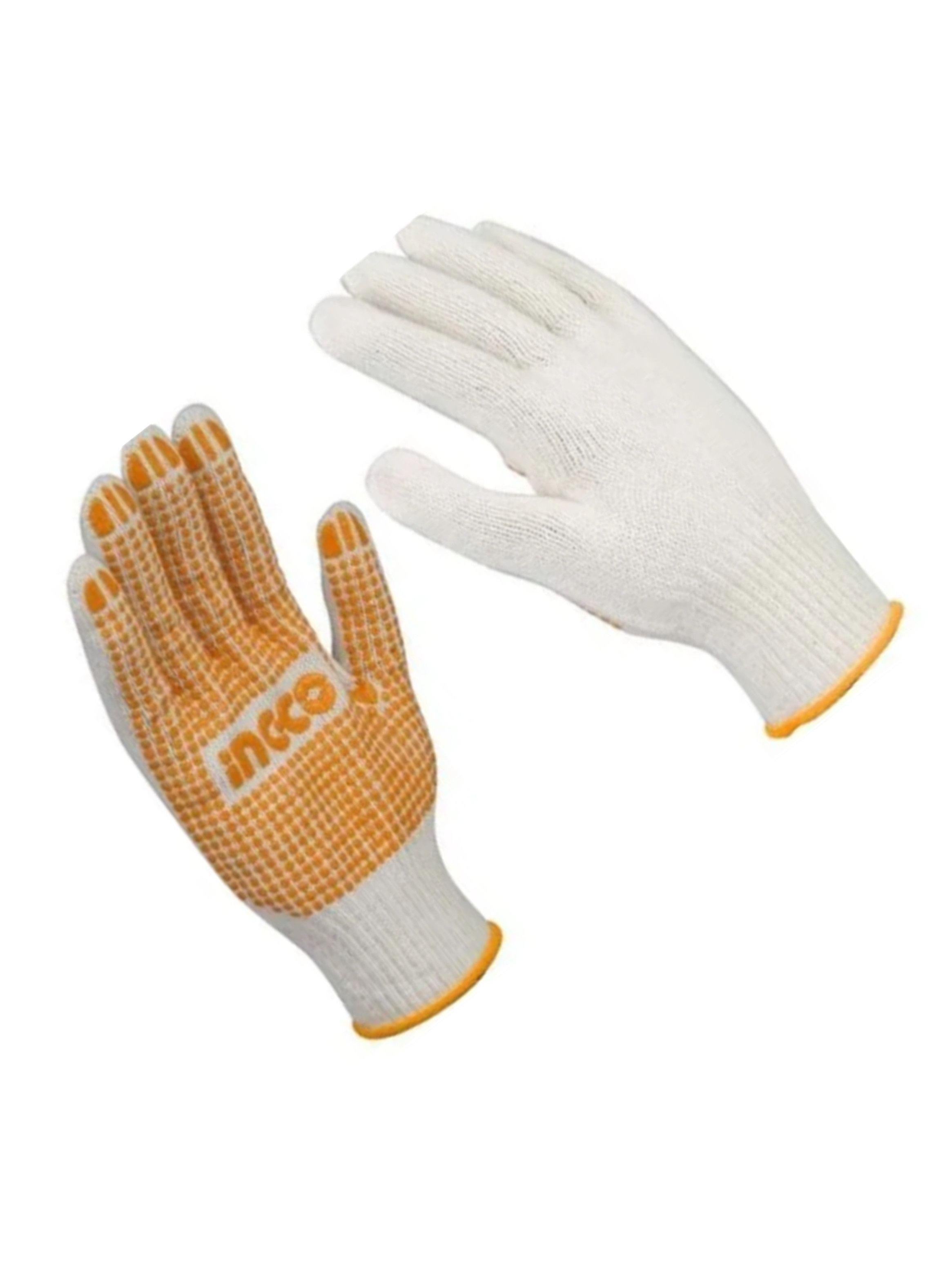 Pack12 Par Guantes Hilo Palma Antideslizante Ingco-1