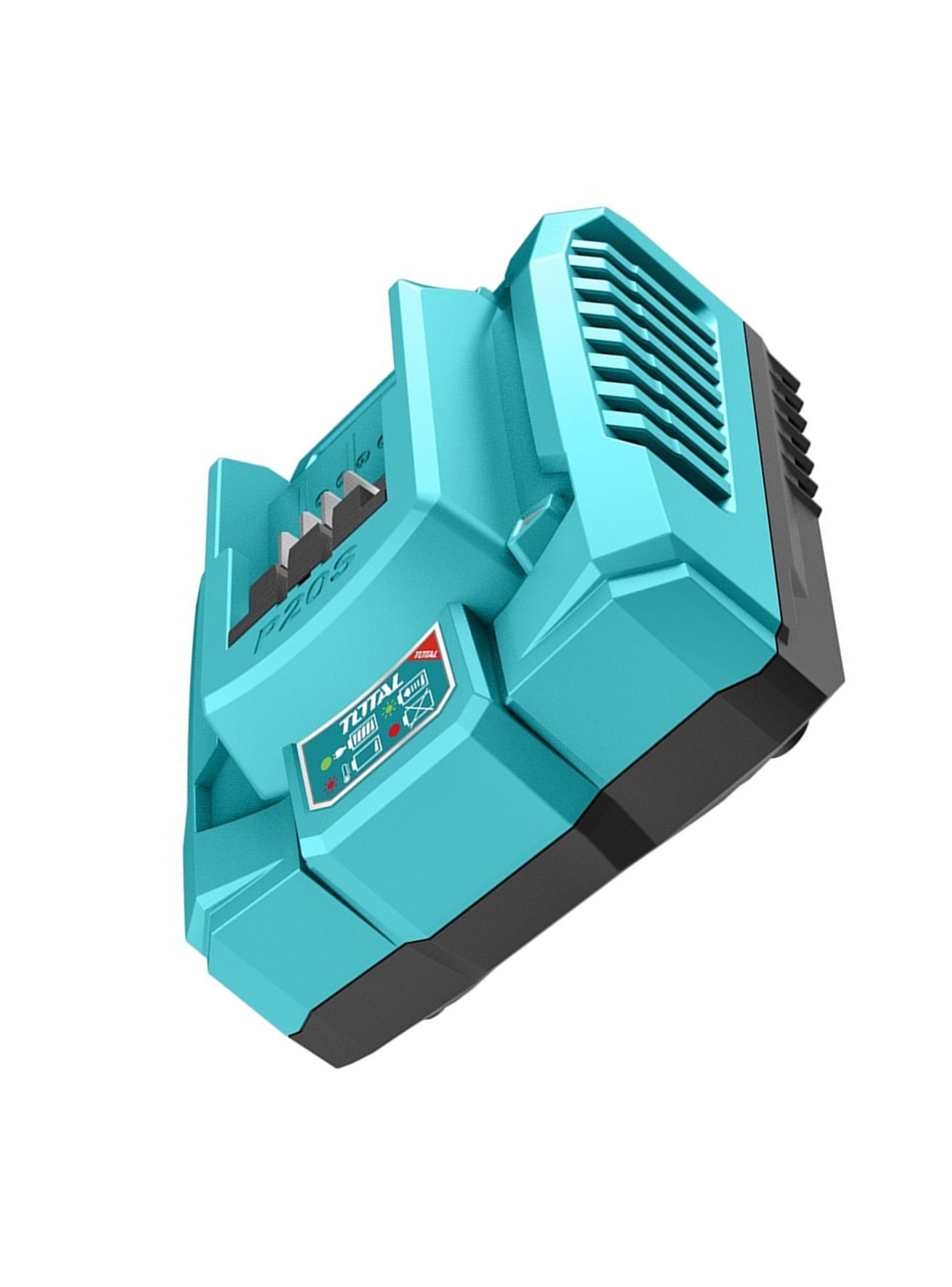 Cargador Rápido De Batería Inteligente 20v 4ah Total-2