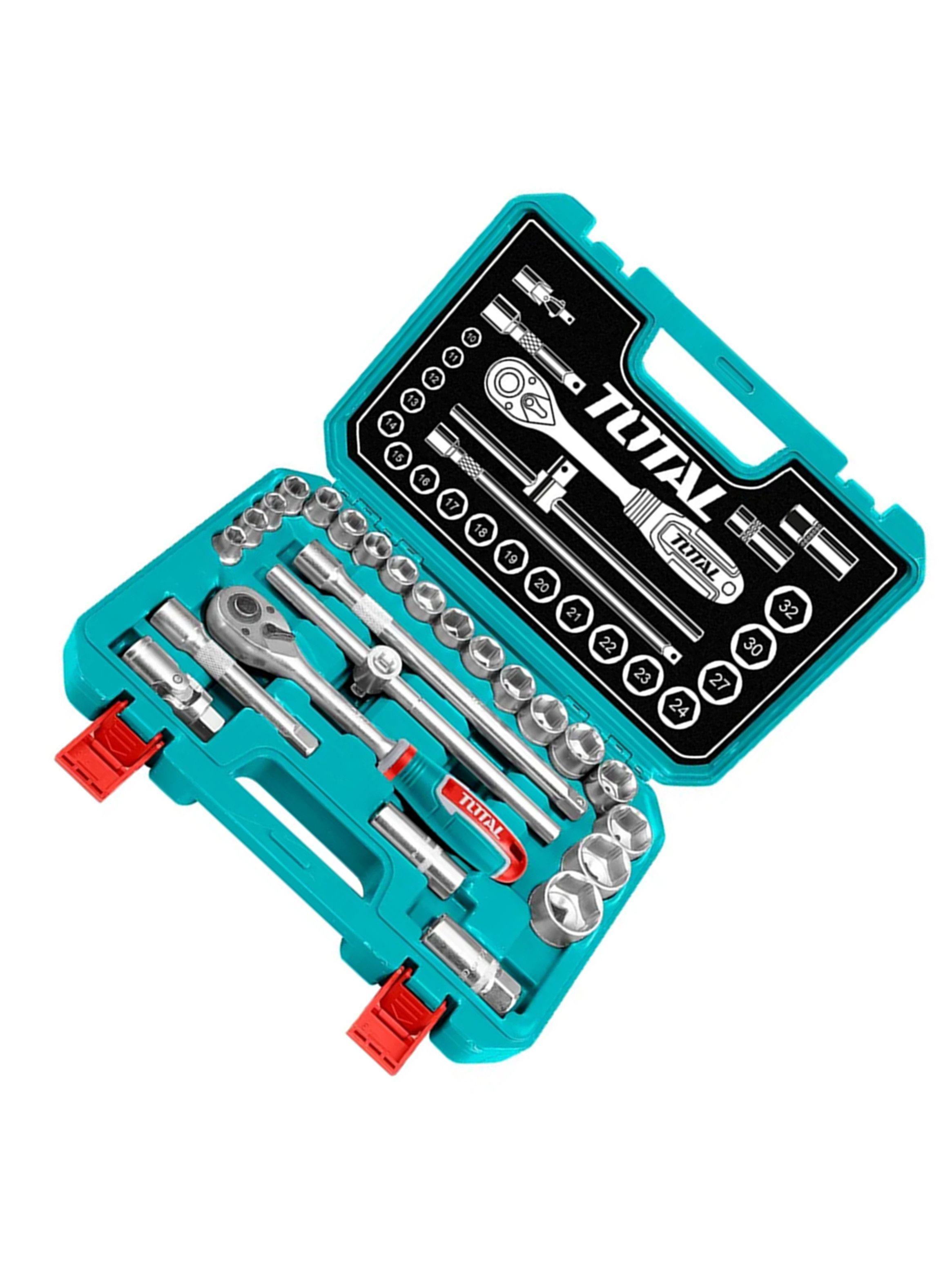 Kit Set Juego Dados Chicharra 1/2 25 Piezas Total Tht121251-2