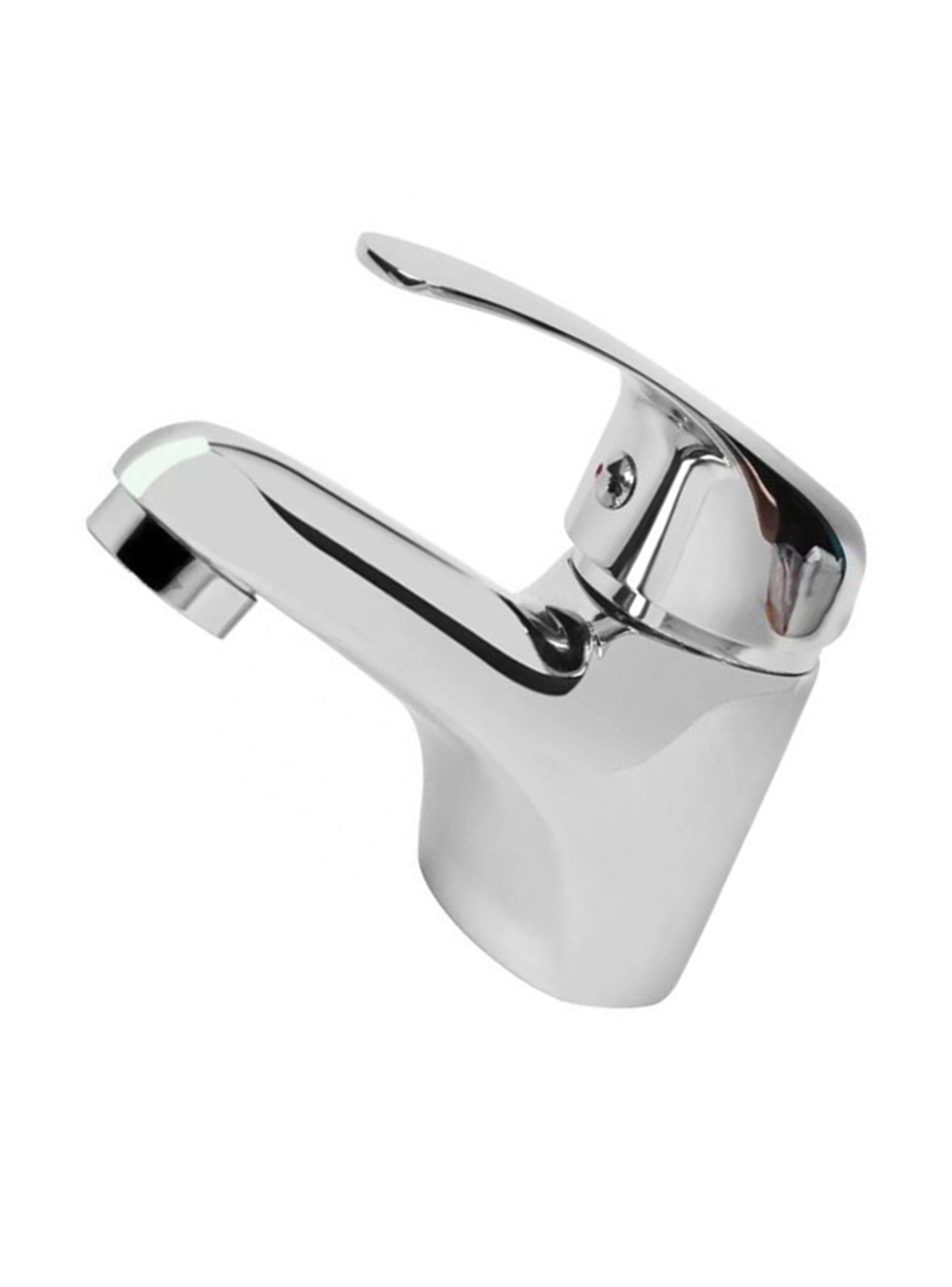 Llave Monomando Lavamanos Lavatorio Cromado T-1