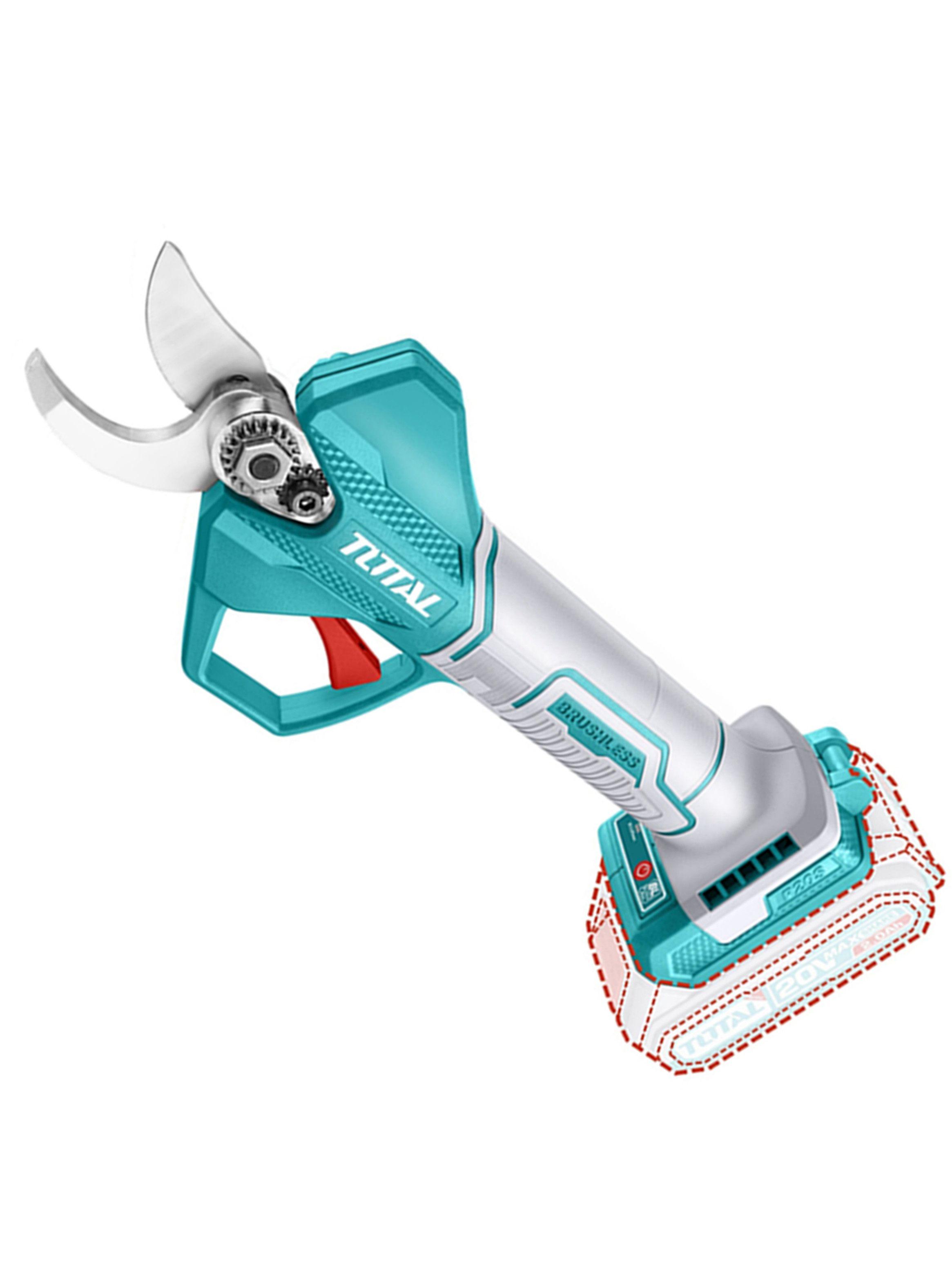 Tijera De Podar Jardin Inalámbrica 20v Bat+ Cargador Total   -2