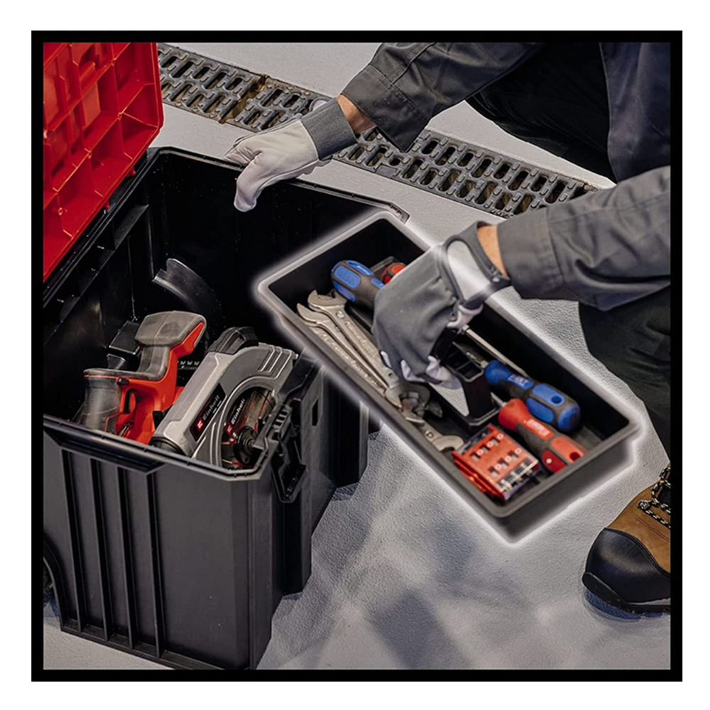 Caja Organizadora Porta Herramienta Móvil 120kg Einhell-2