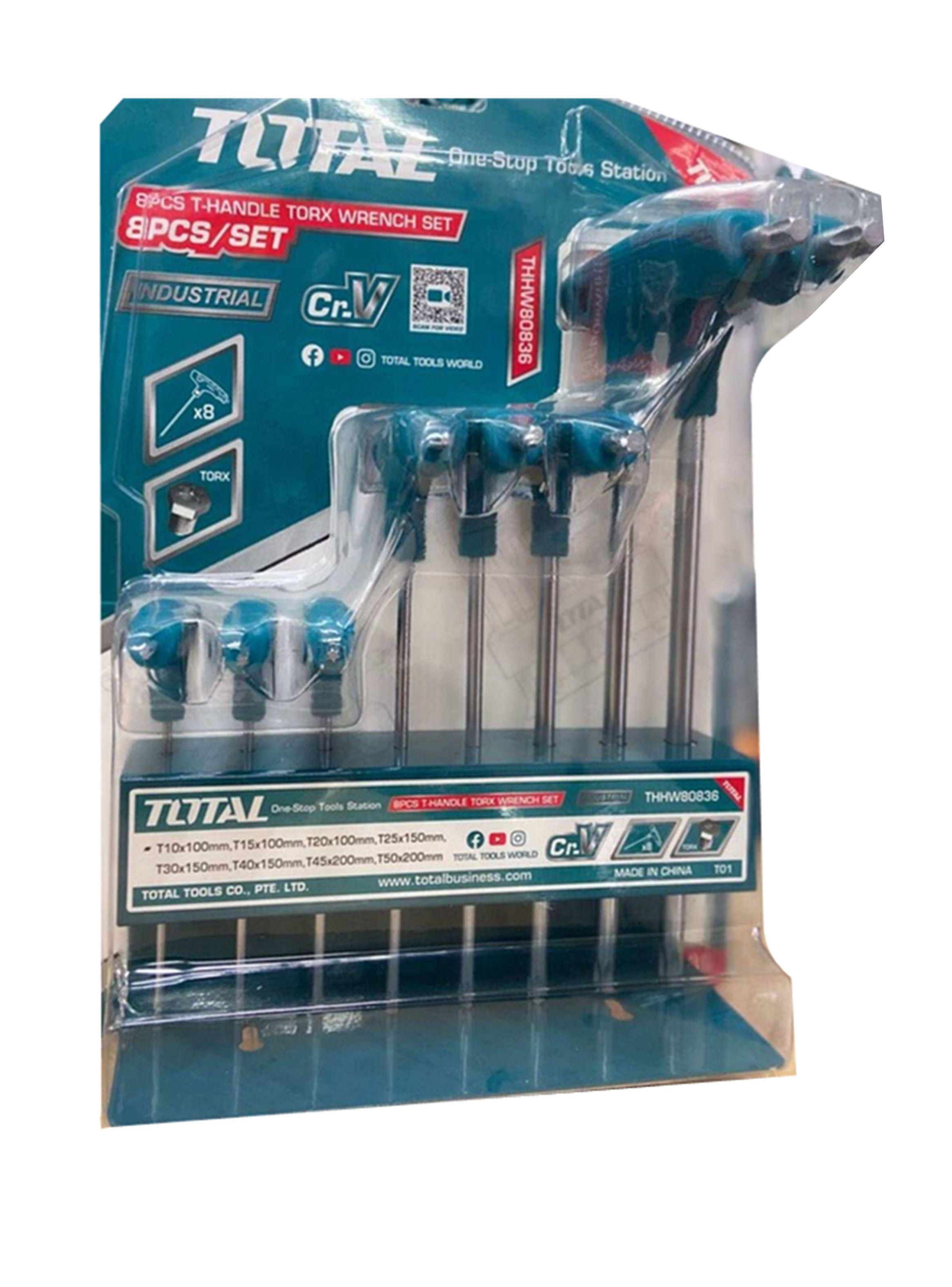 Llaves Allen Hexagonal C/mango T 8 Pcs Thhw80816-1