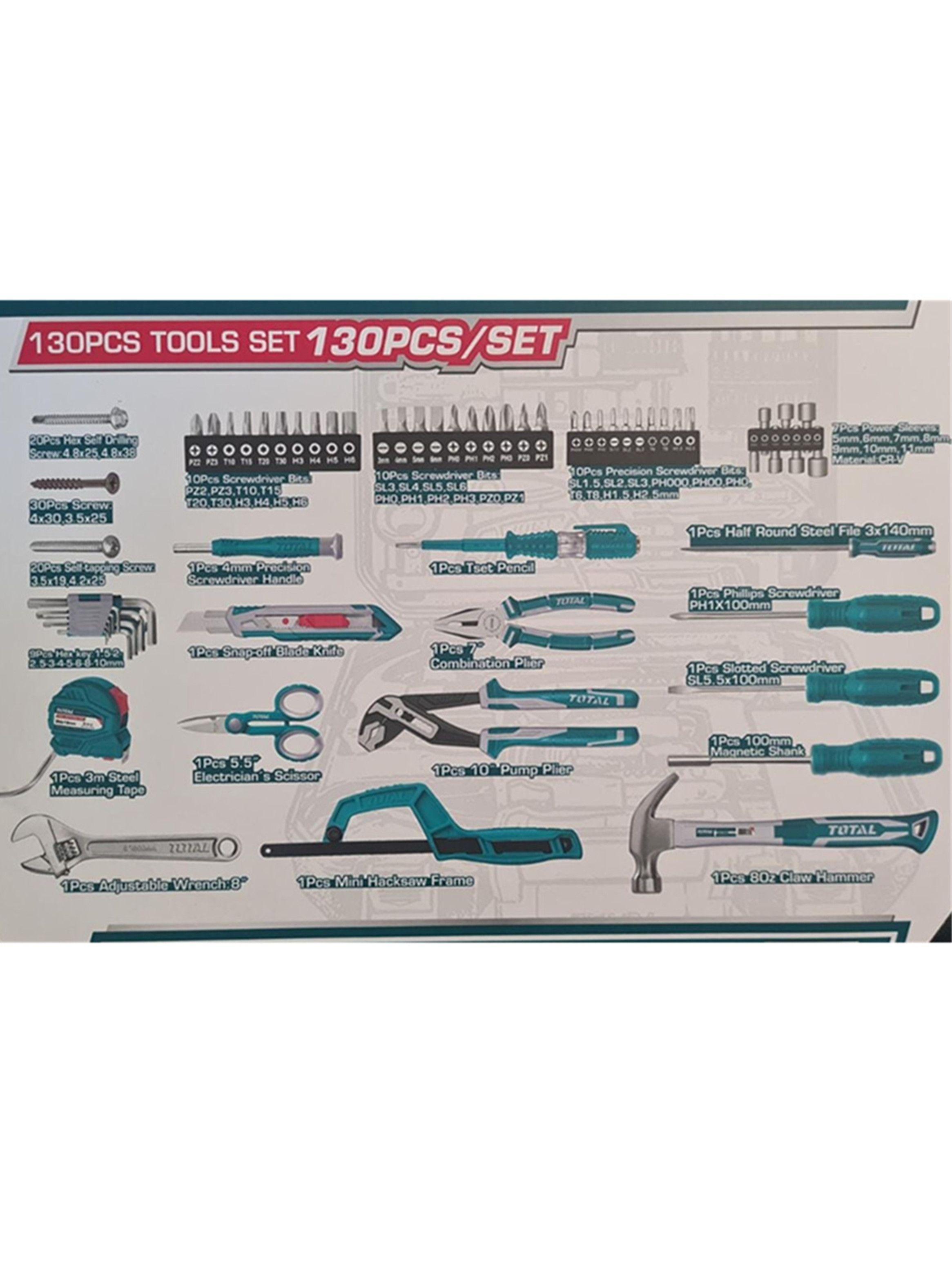 Set Juego Accesorios Y Herramientas 130 Pcs Total-1