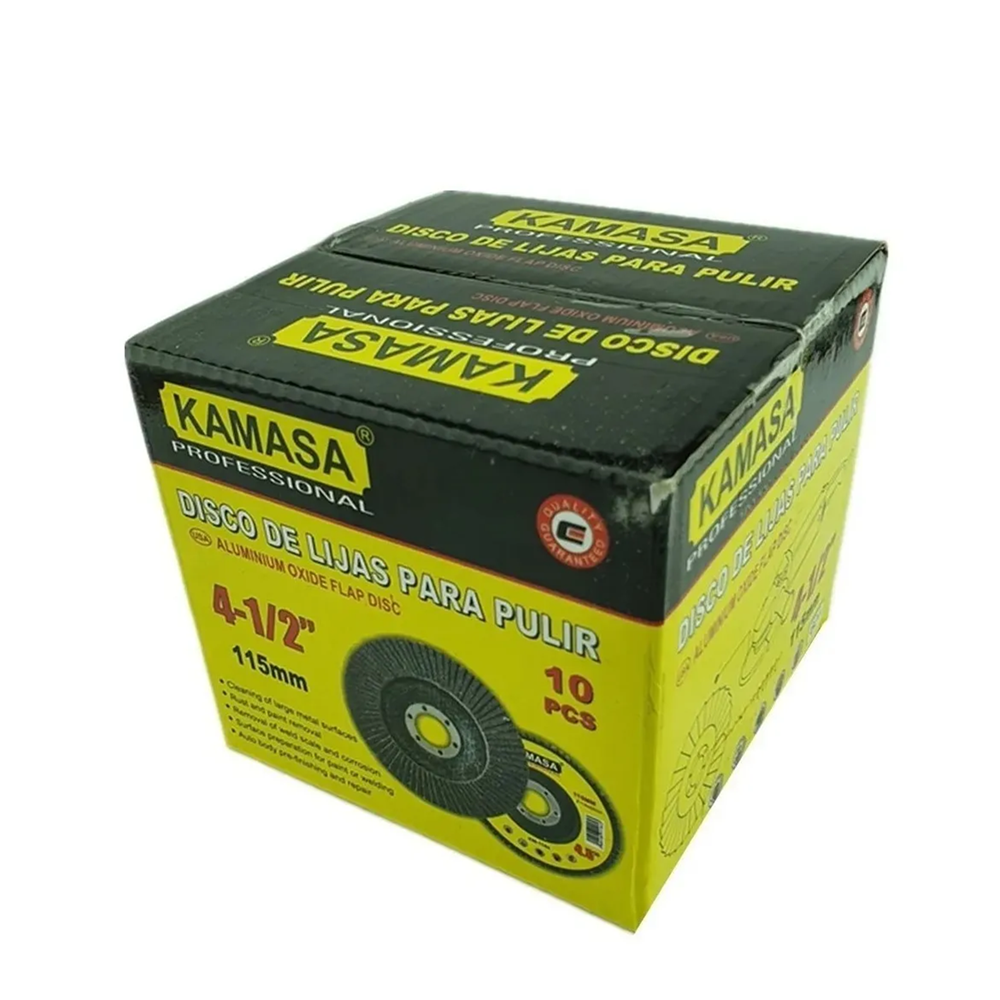 Pack10 Disco Lija Pulir Traslapado Laminado Madera-1