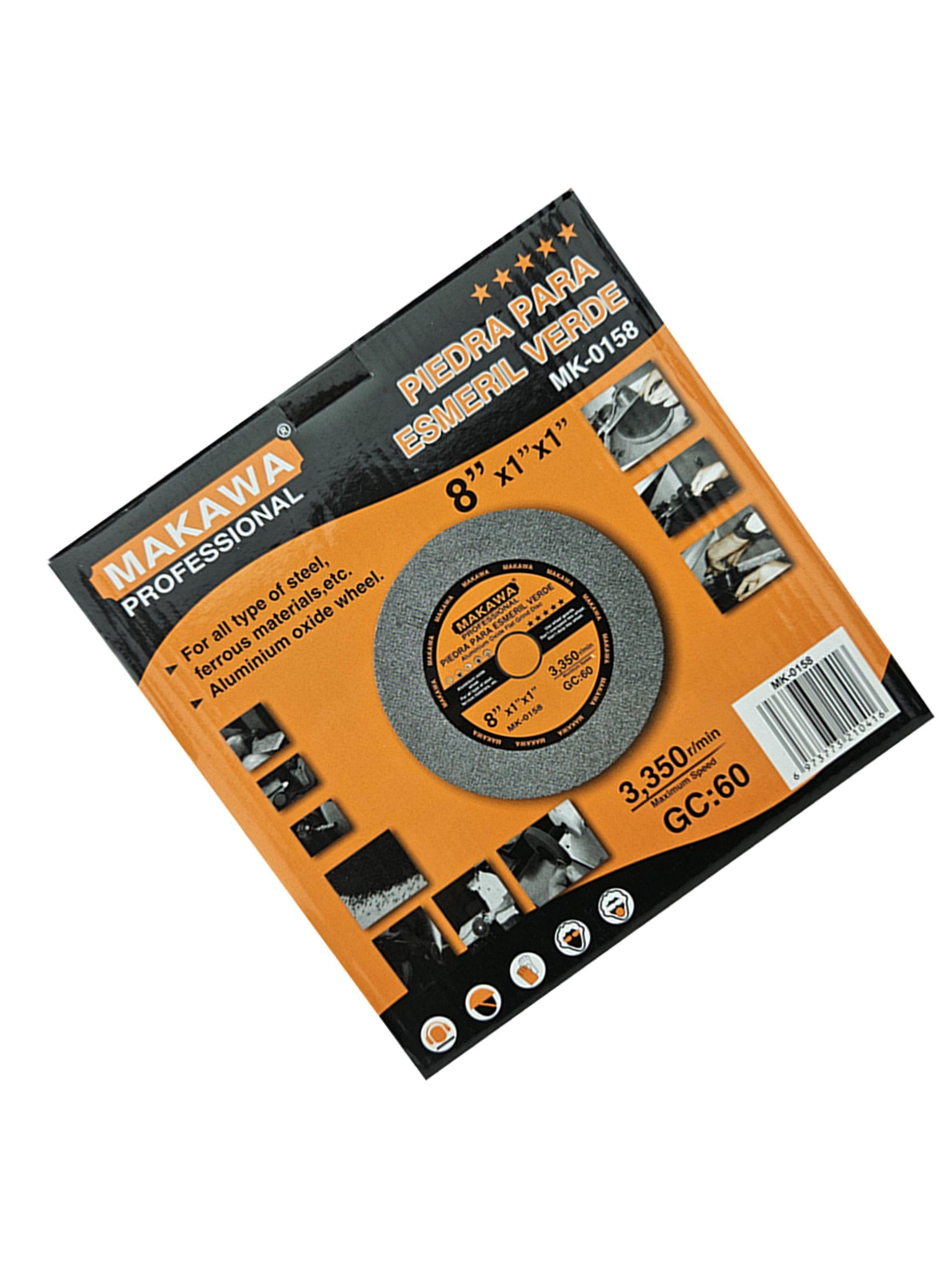 Piedra Para Esmeril De Banco 8 Pulgadas Makawa Mk0158-2